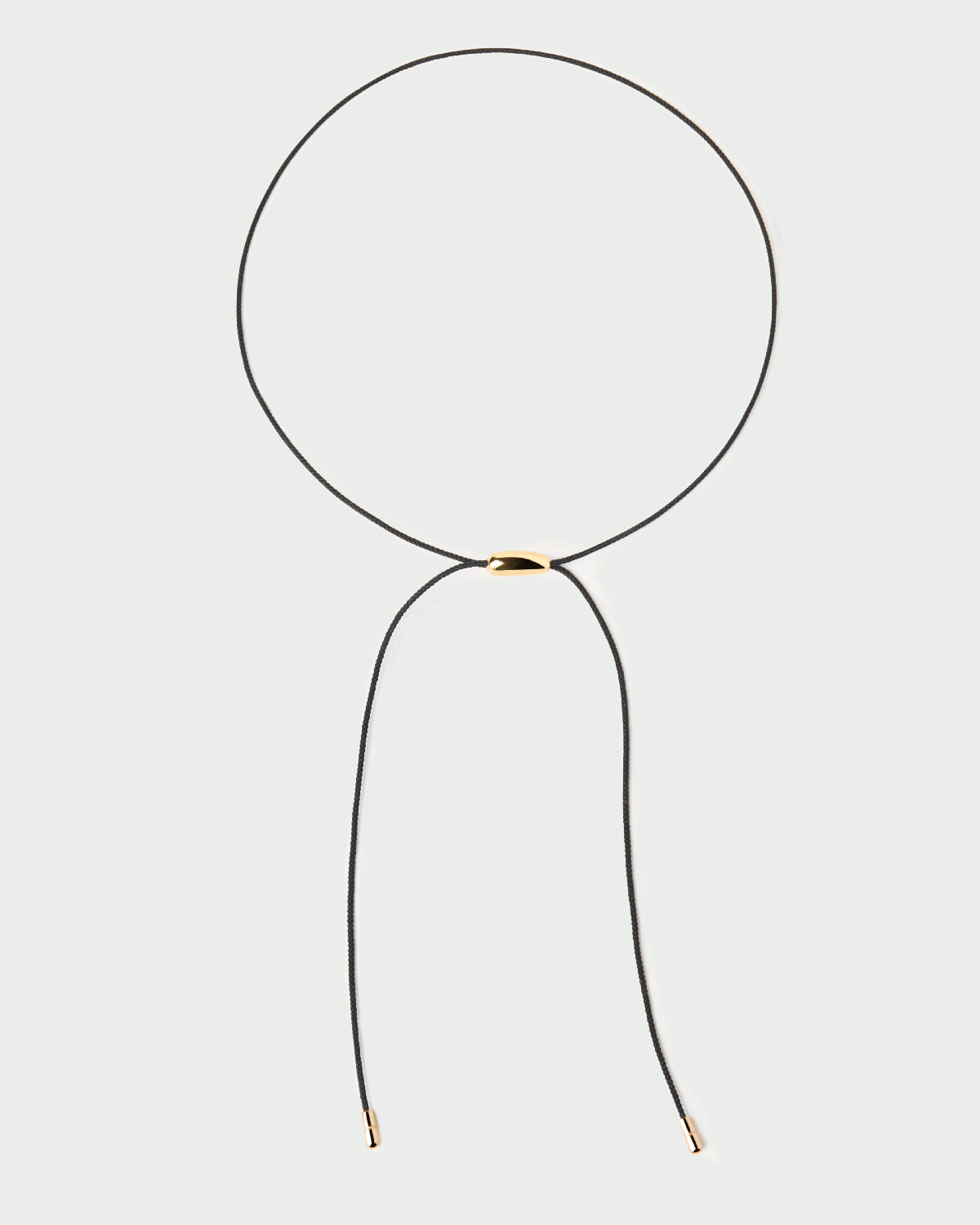 Rodeo Black Cord Necklace