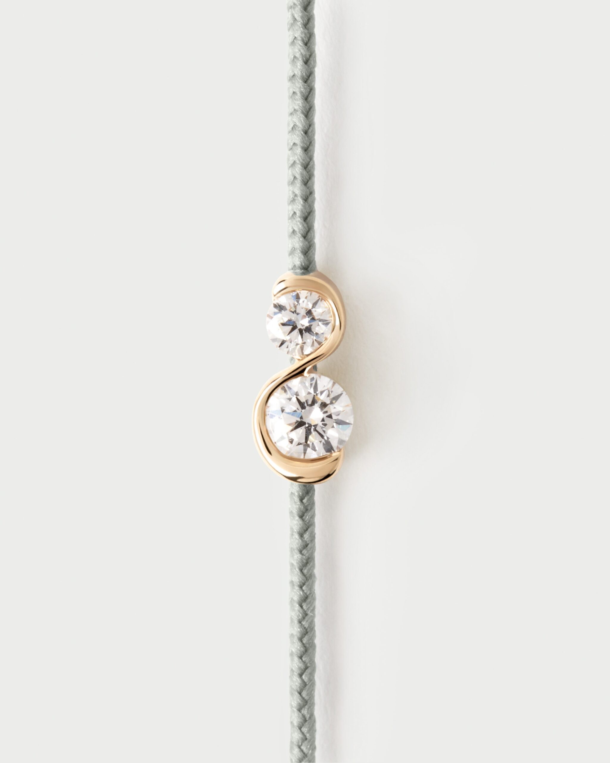 Dafne Diamond cord bracelet