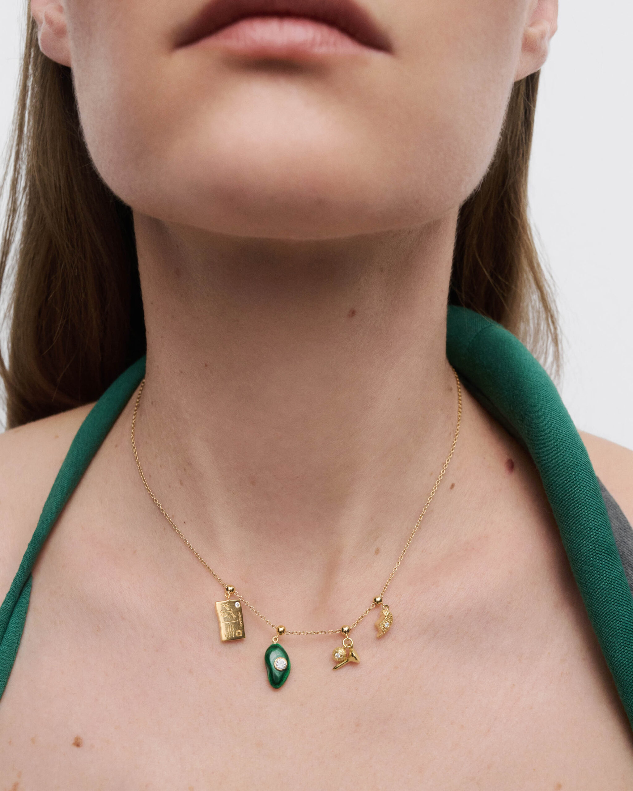 Balance Amethyst charm