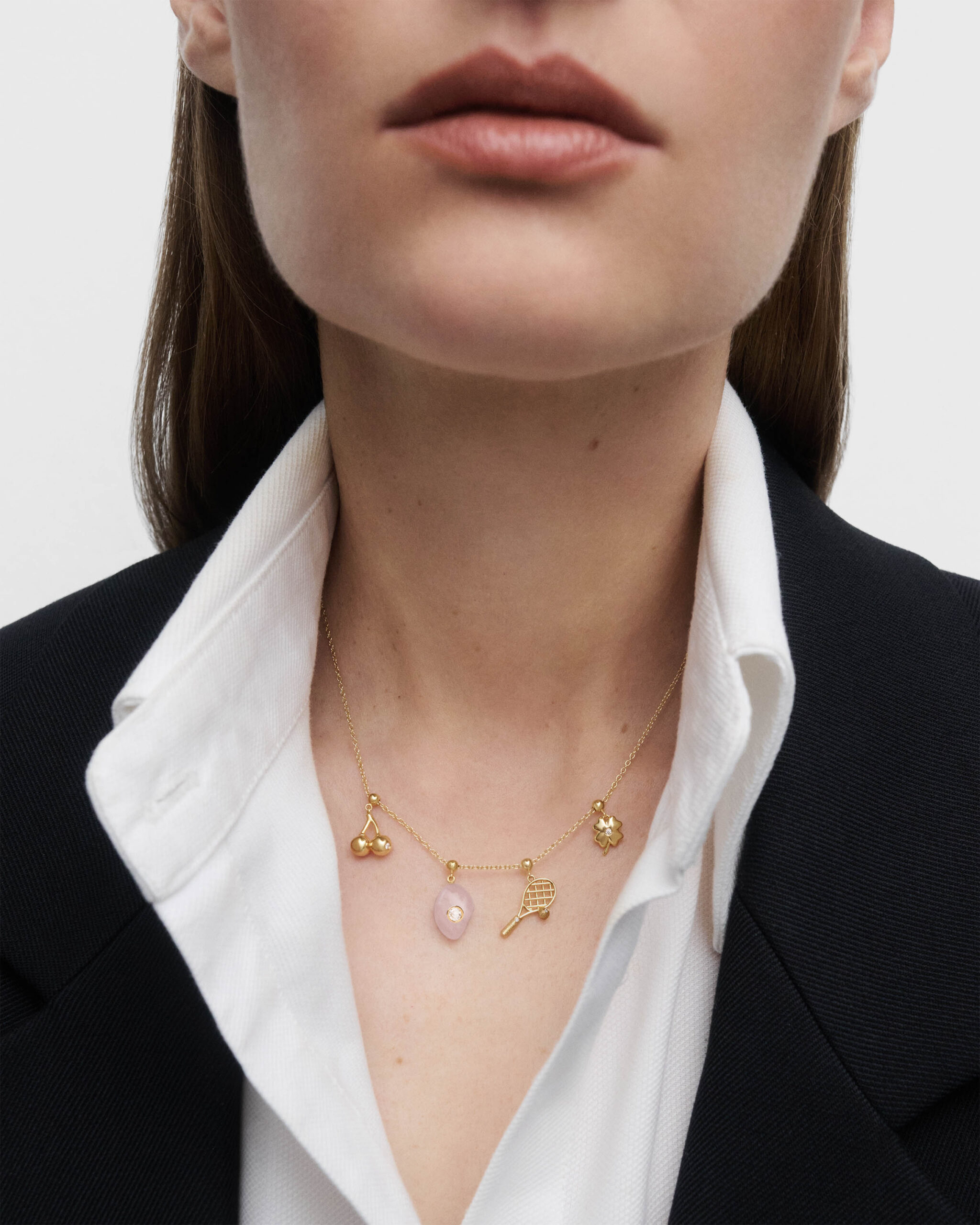 Balance Amethyst charm