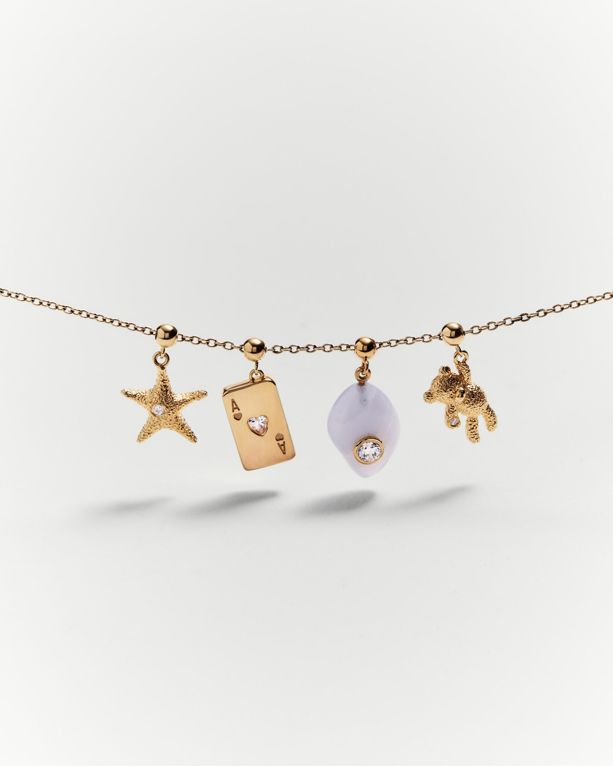 Balance Amethyst charm