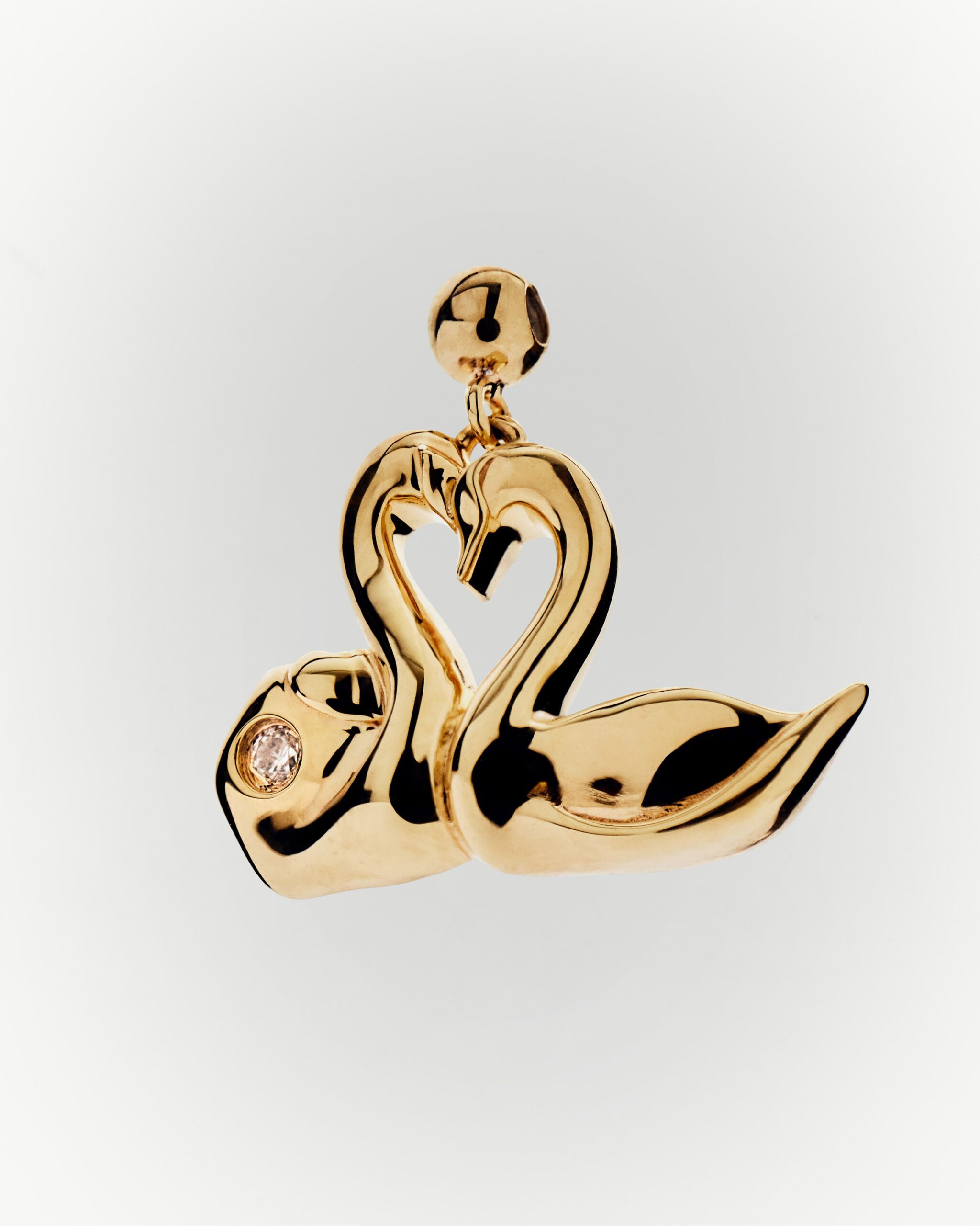 Love swans charm