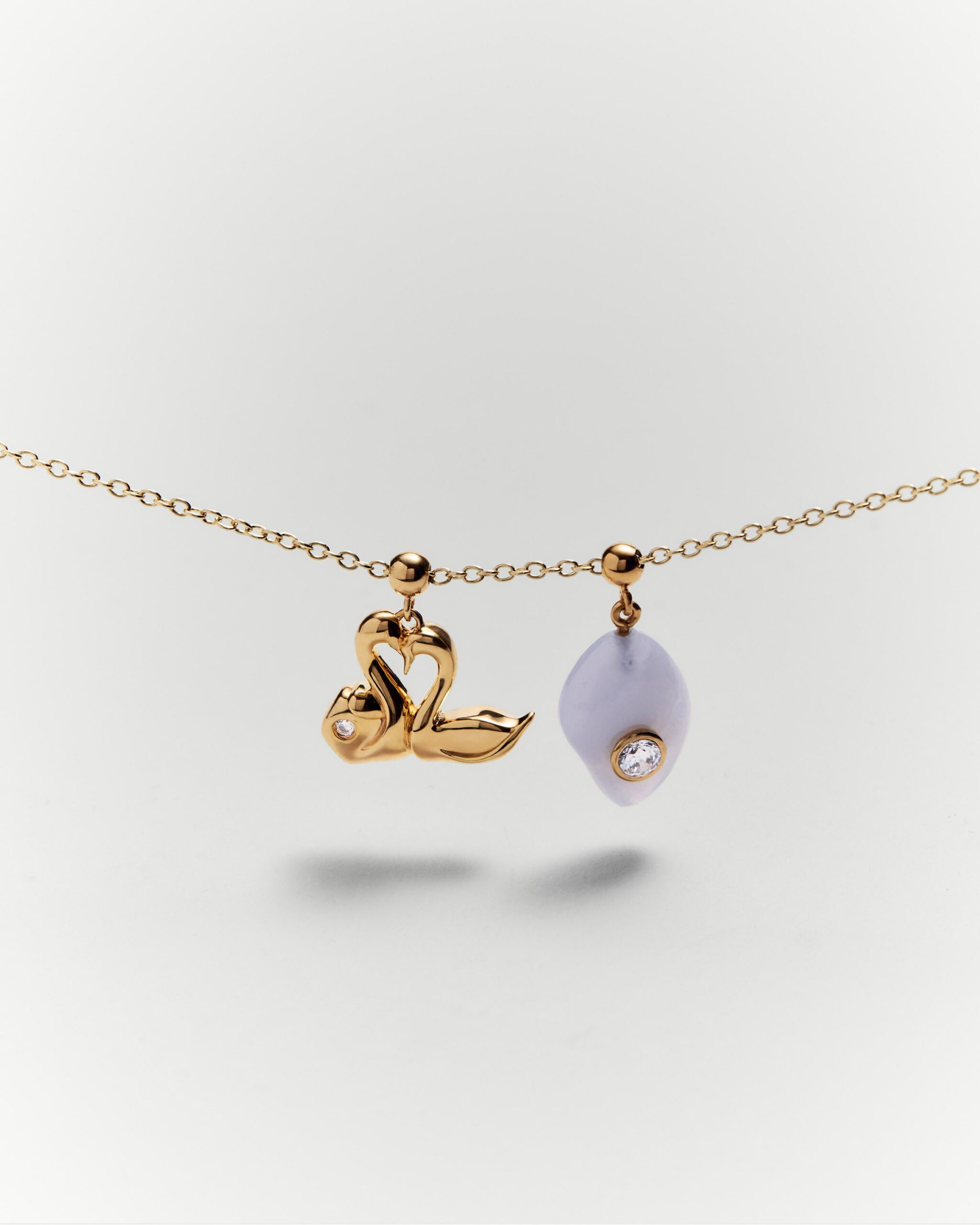 Love swans charm