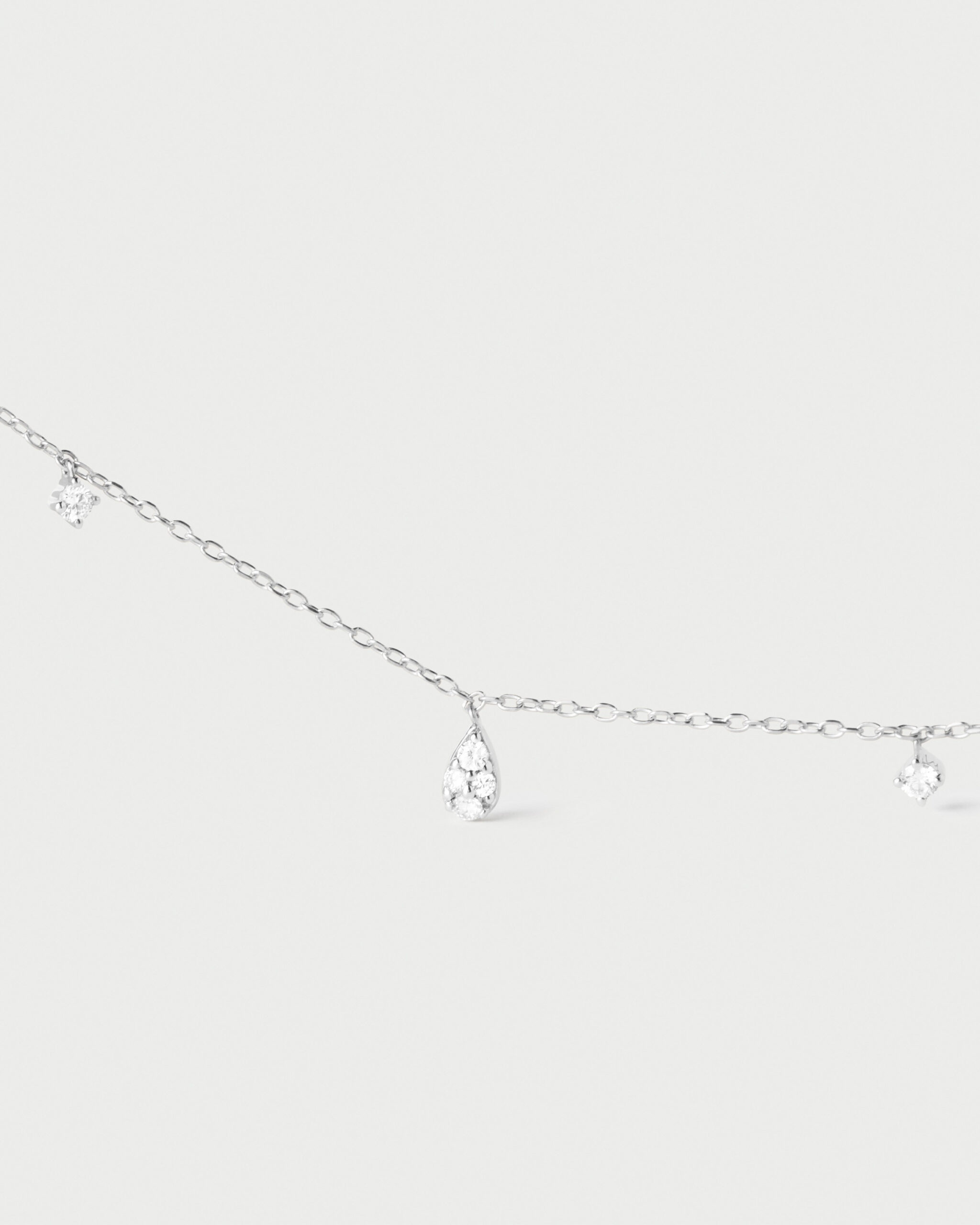 Diamonds and gold Sandy necklace