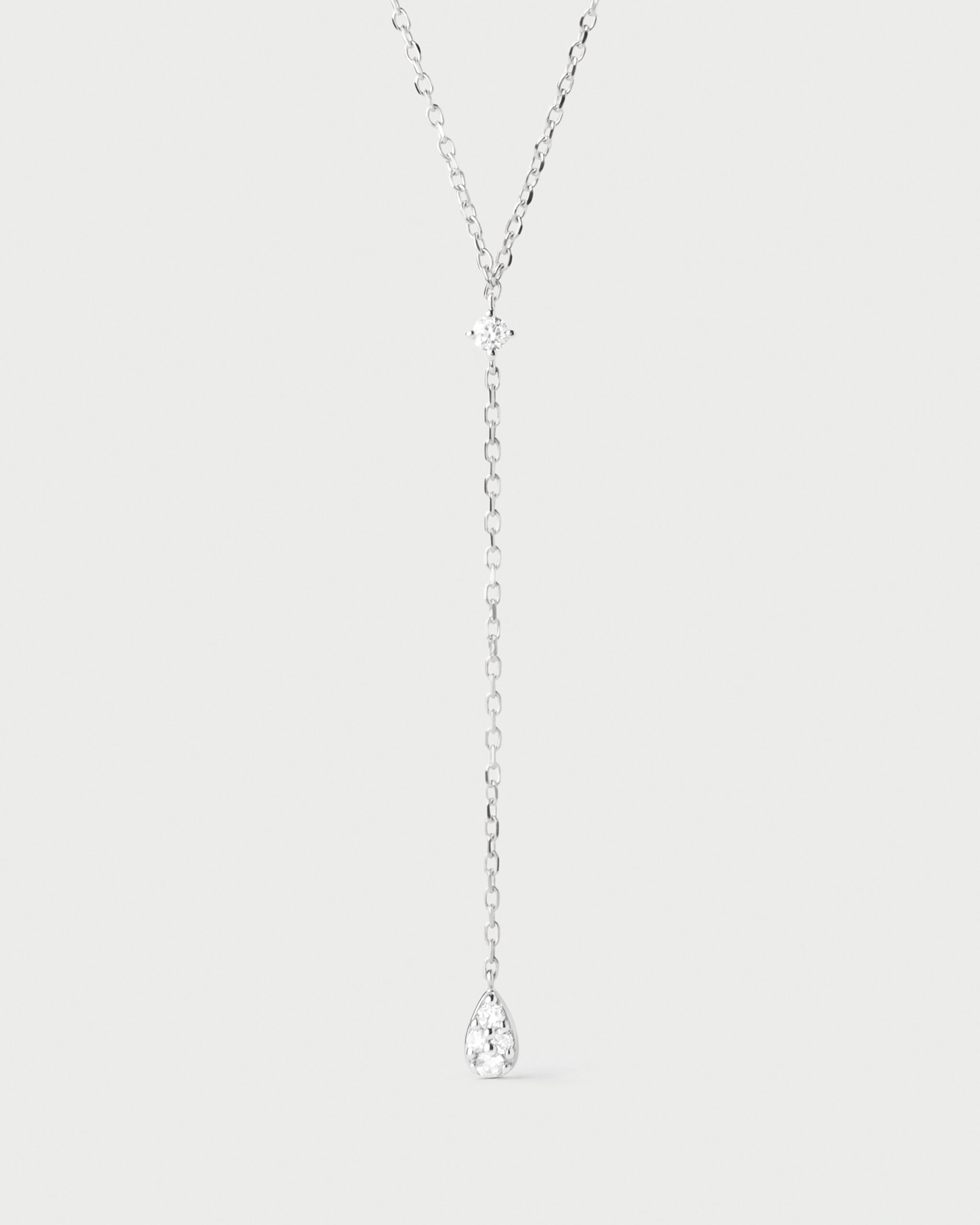 Diamonds and gold Lagoon necklace