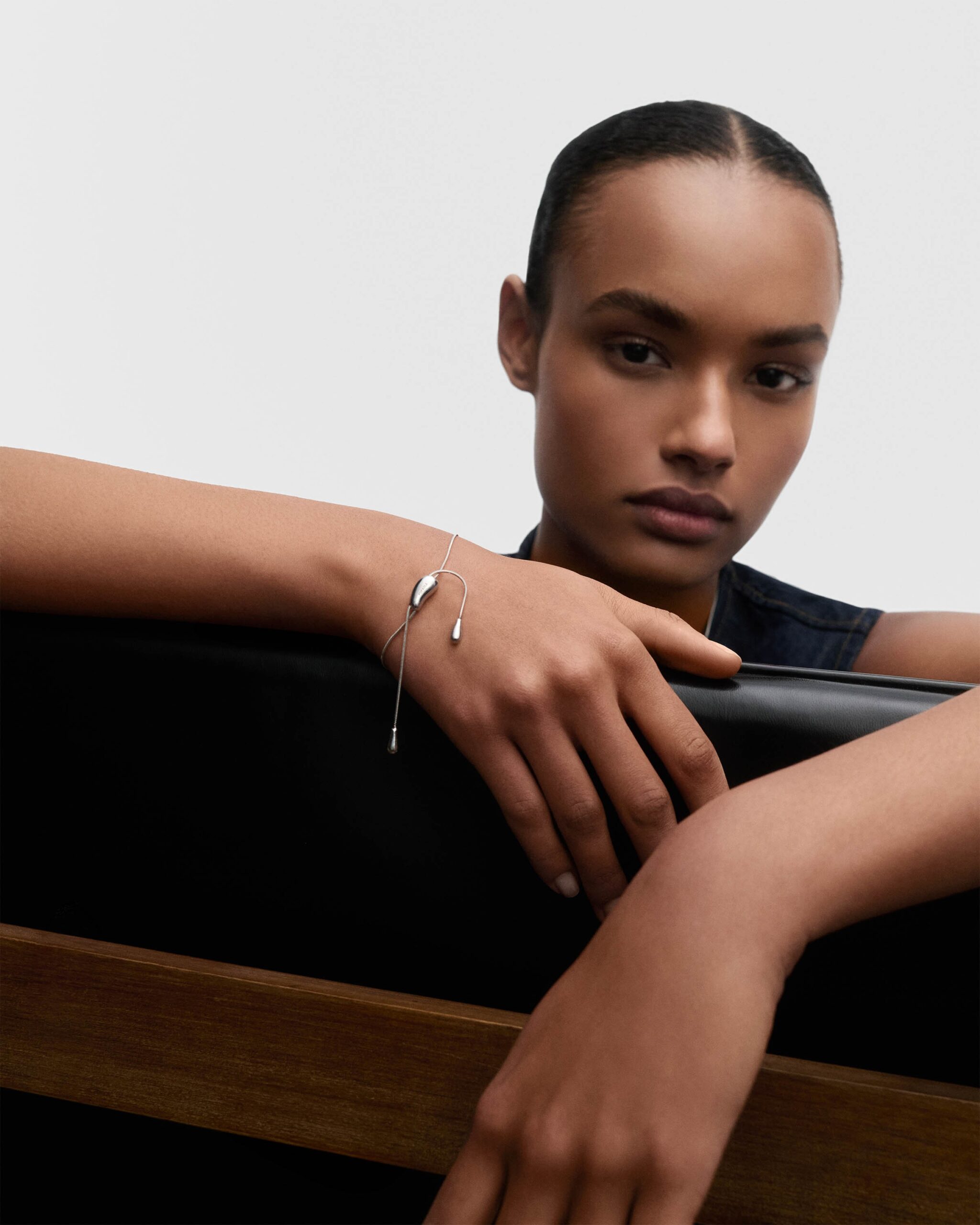 Rodeo silver Slider bracelet