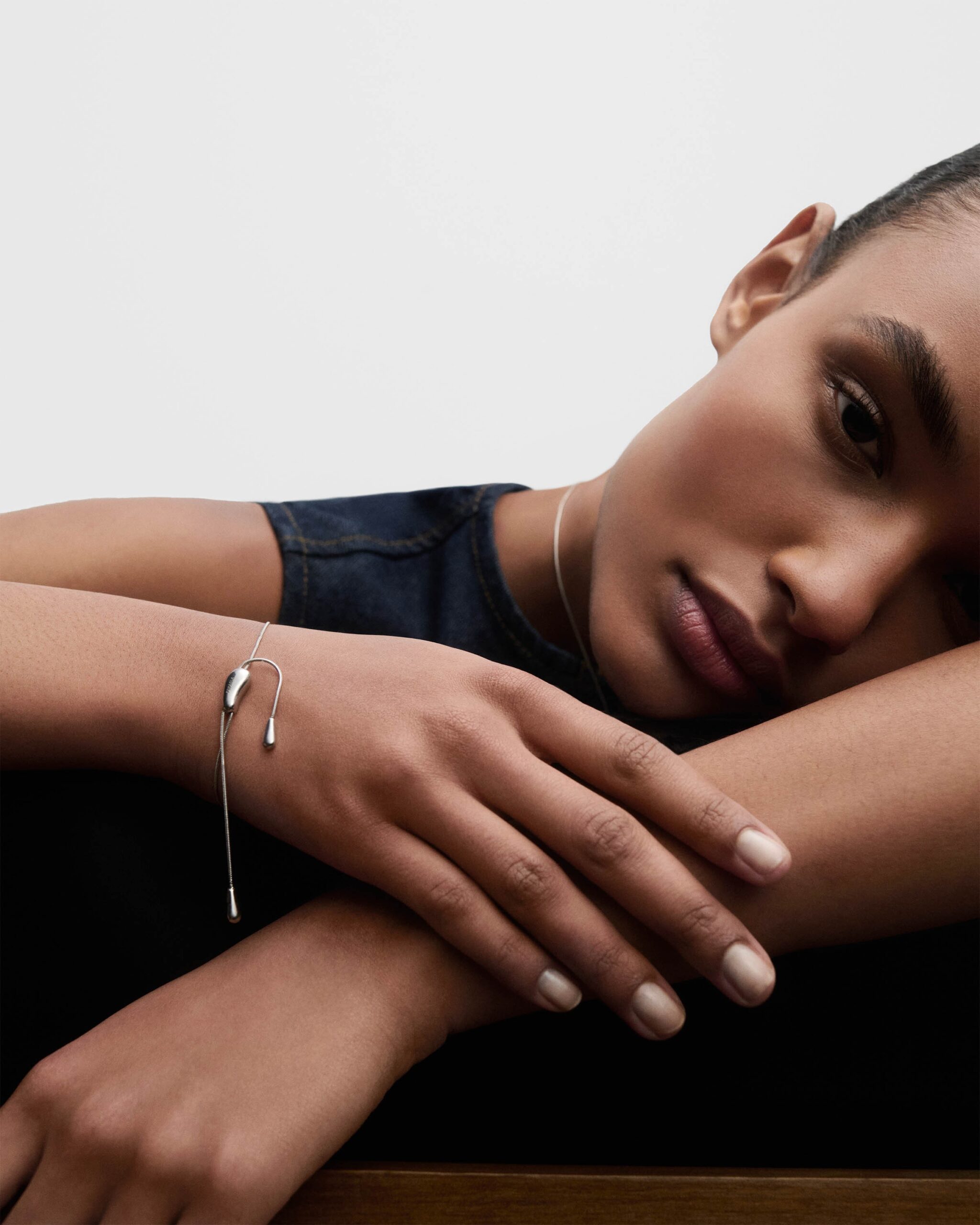 Rodeo silver Slider bracelet