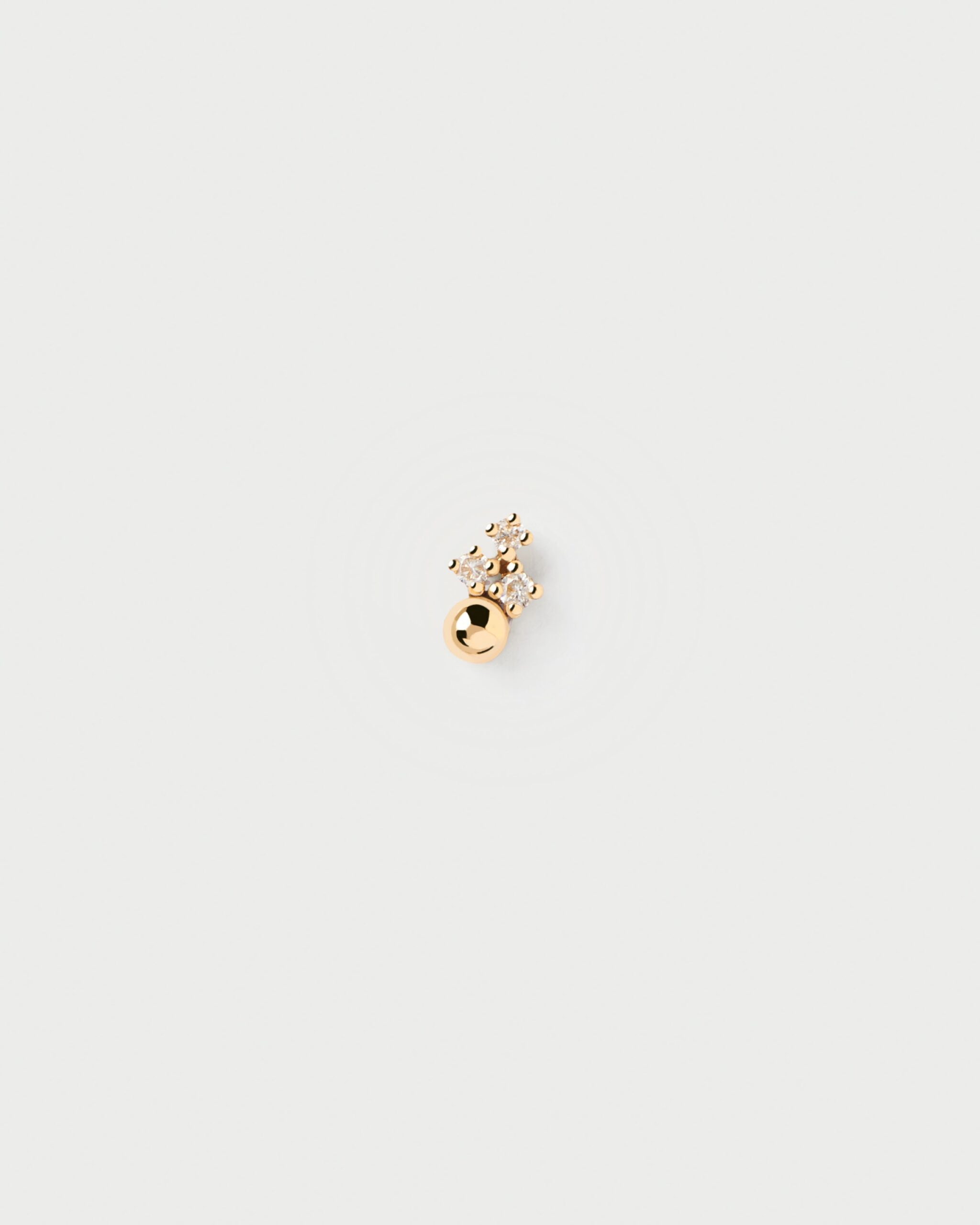 Diamonds and gold Blake Single Earring