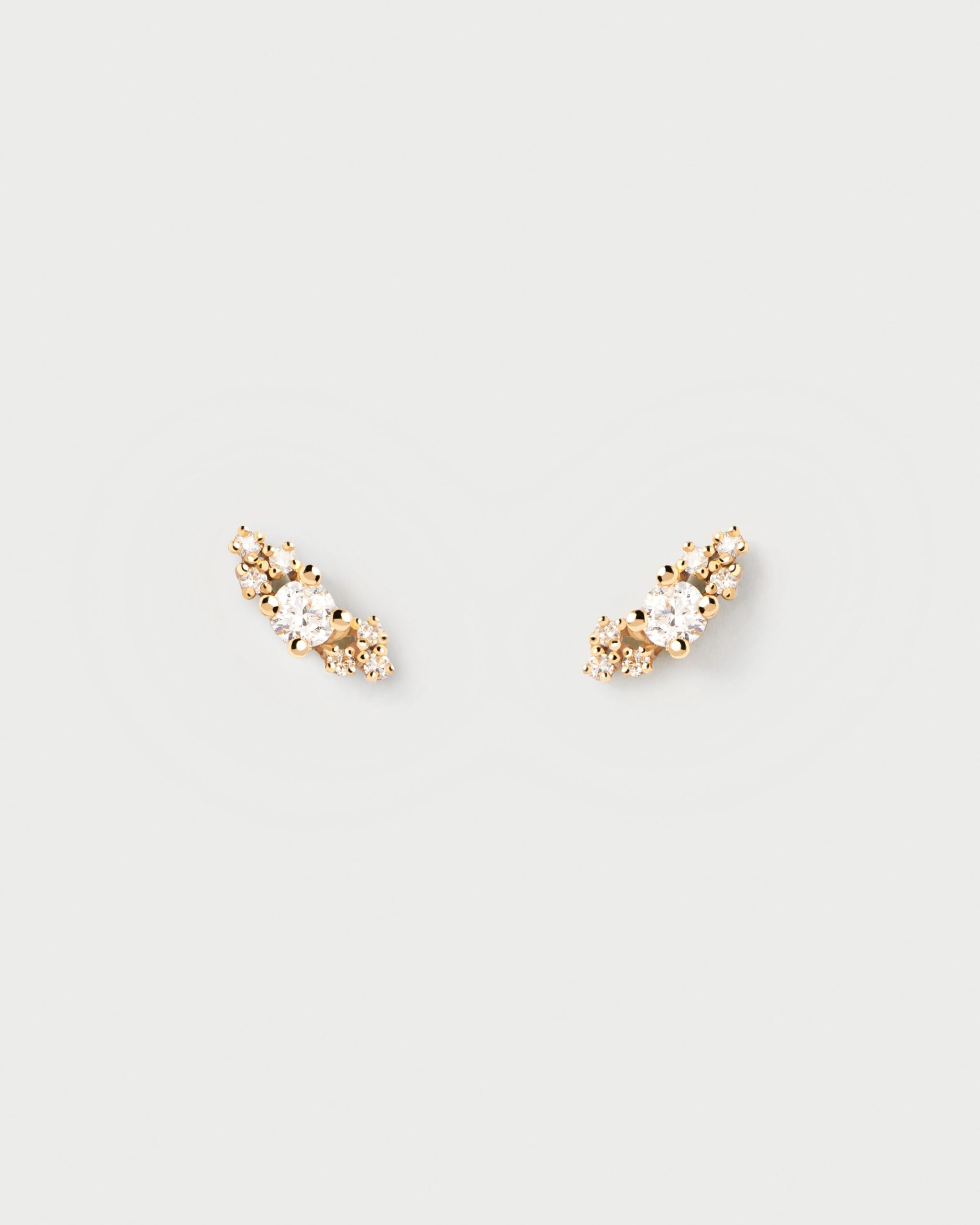 Diamonds and gold Amelie Single Earring