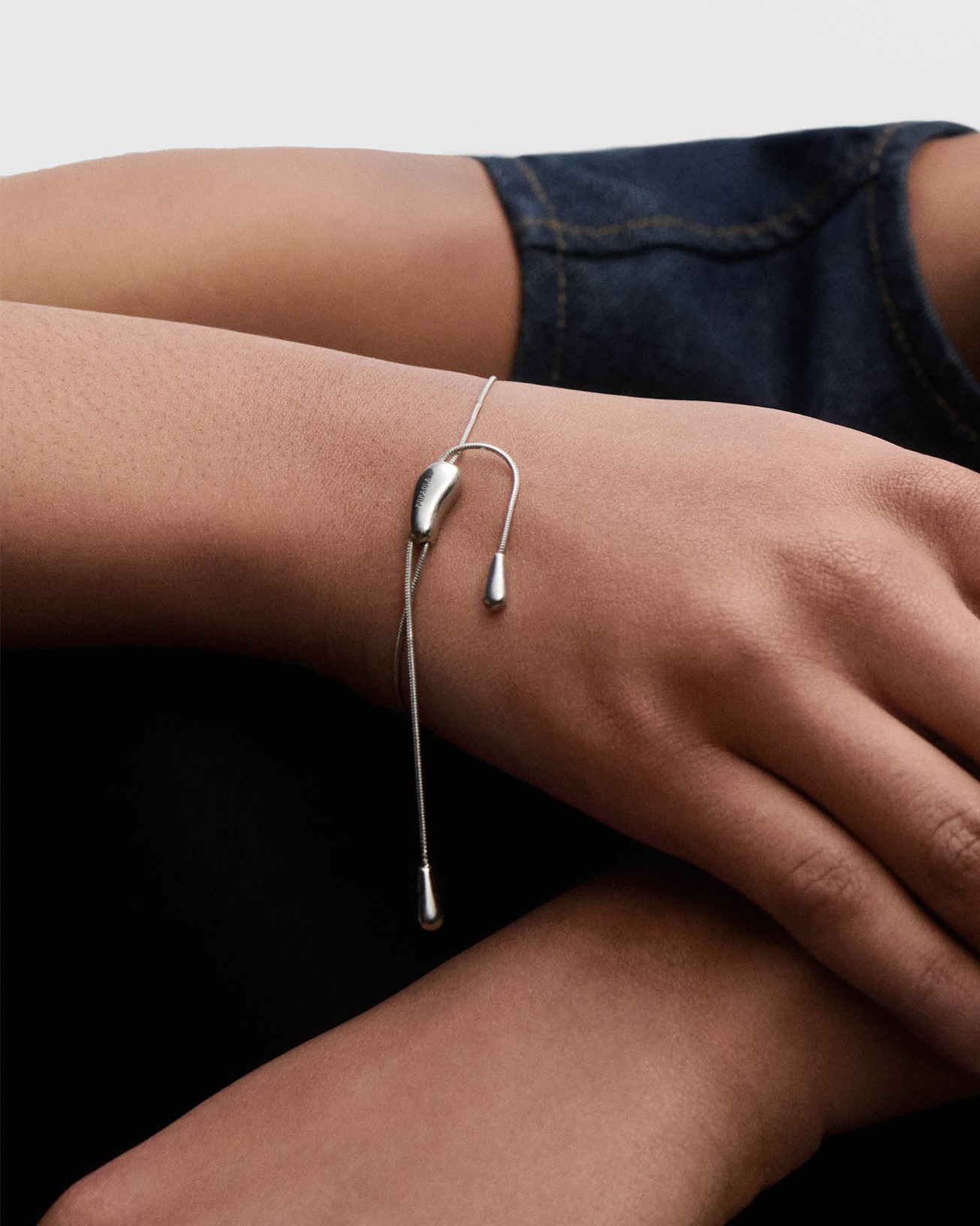 Rodeo silver Slider bracelet