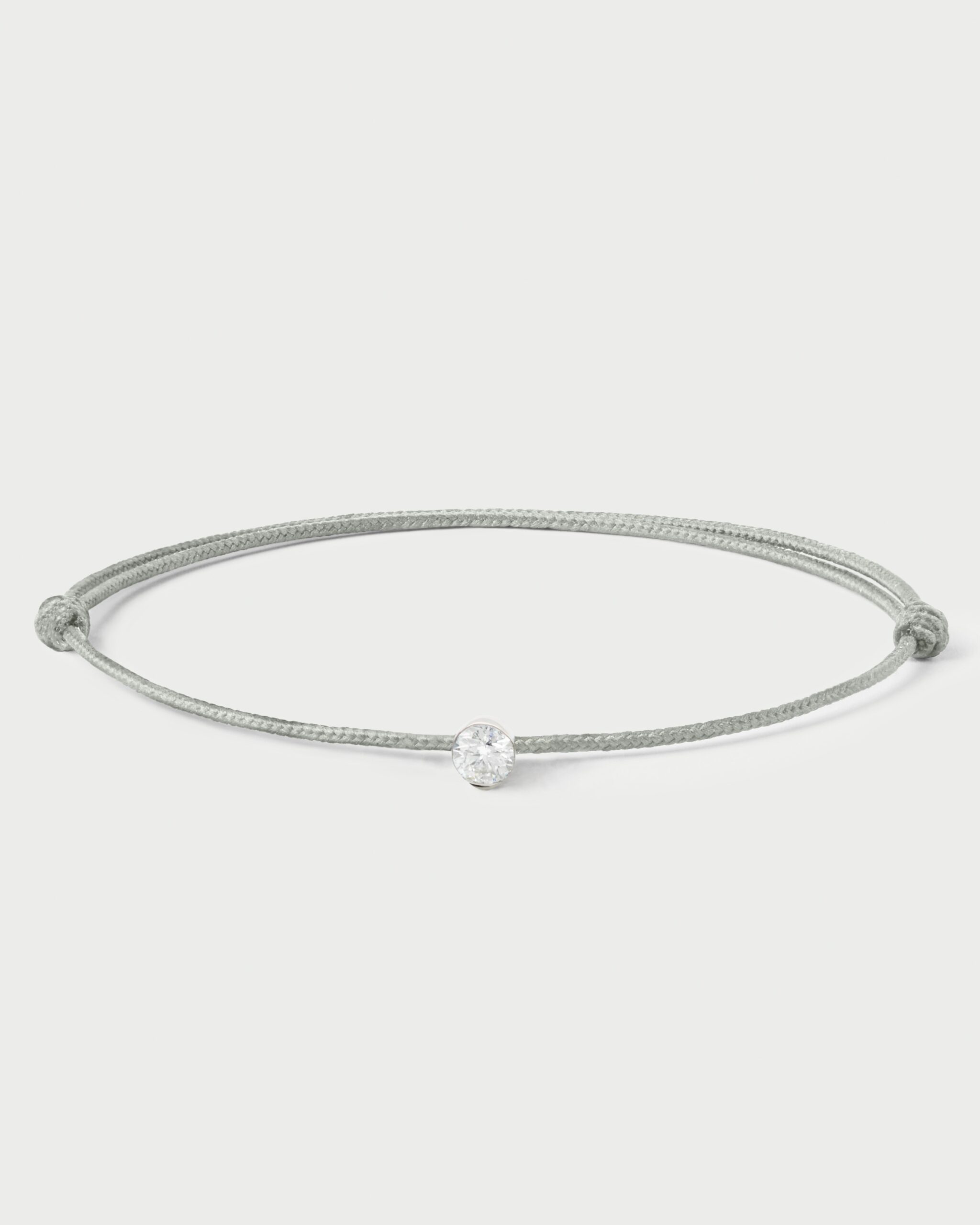 Grace diamond cord bracelet