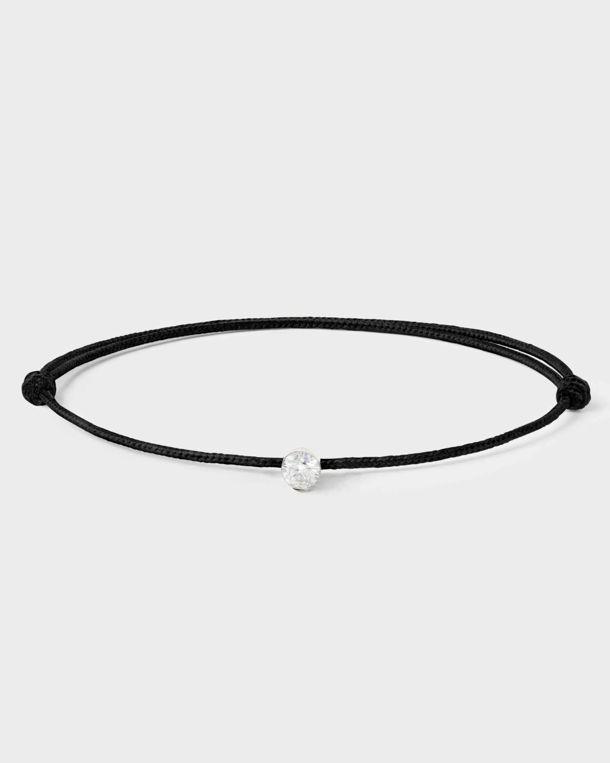 Grace diamond cord bracelet