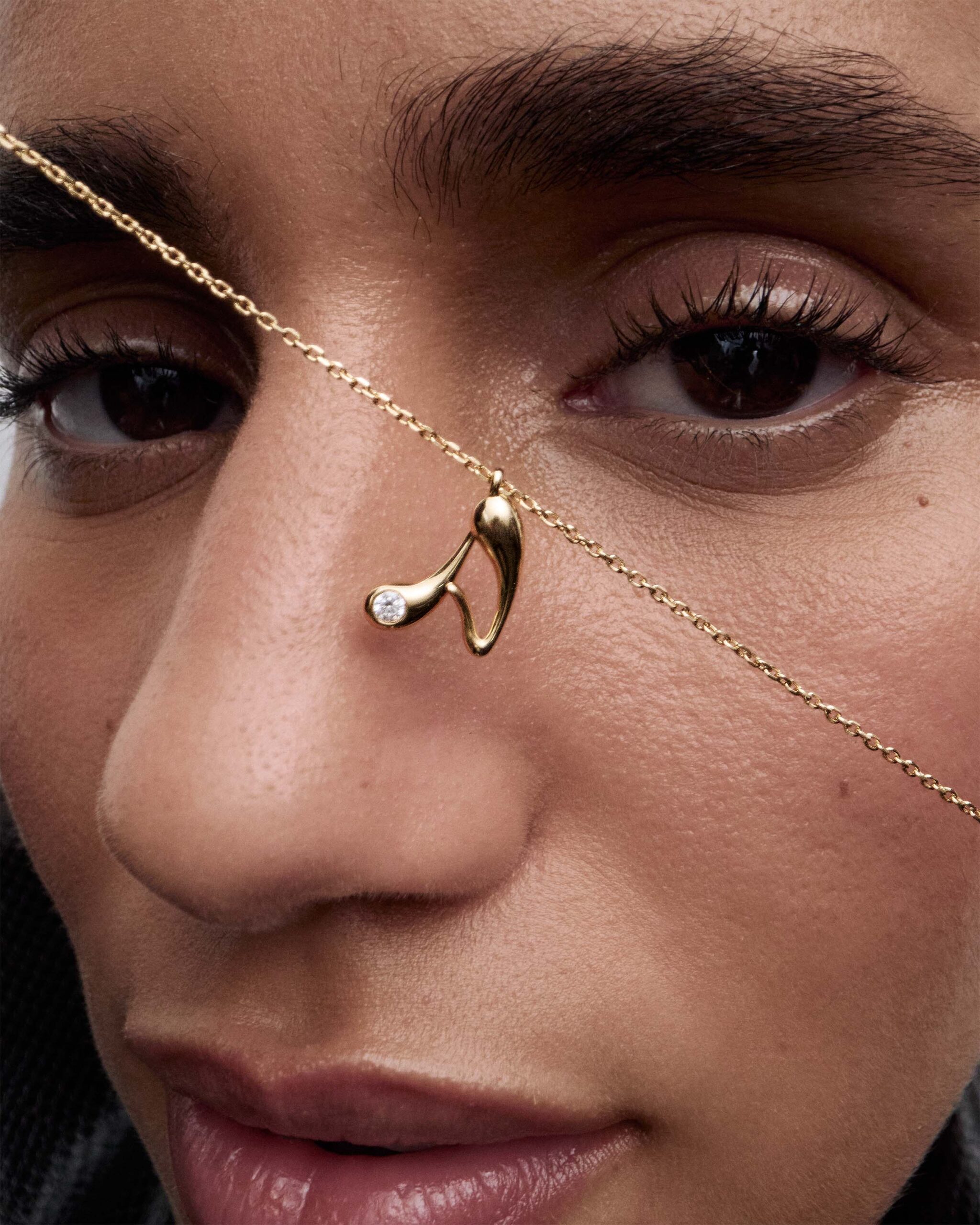 Initial pendant necklace