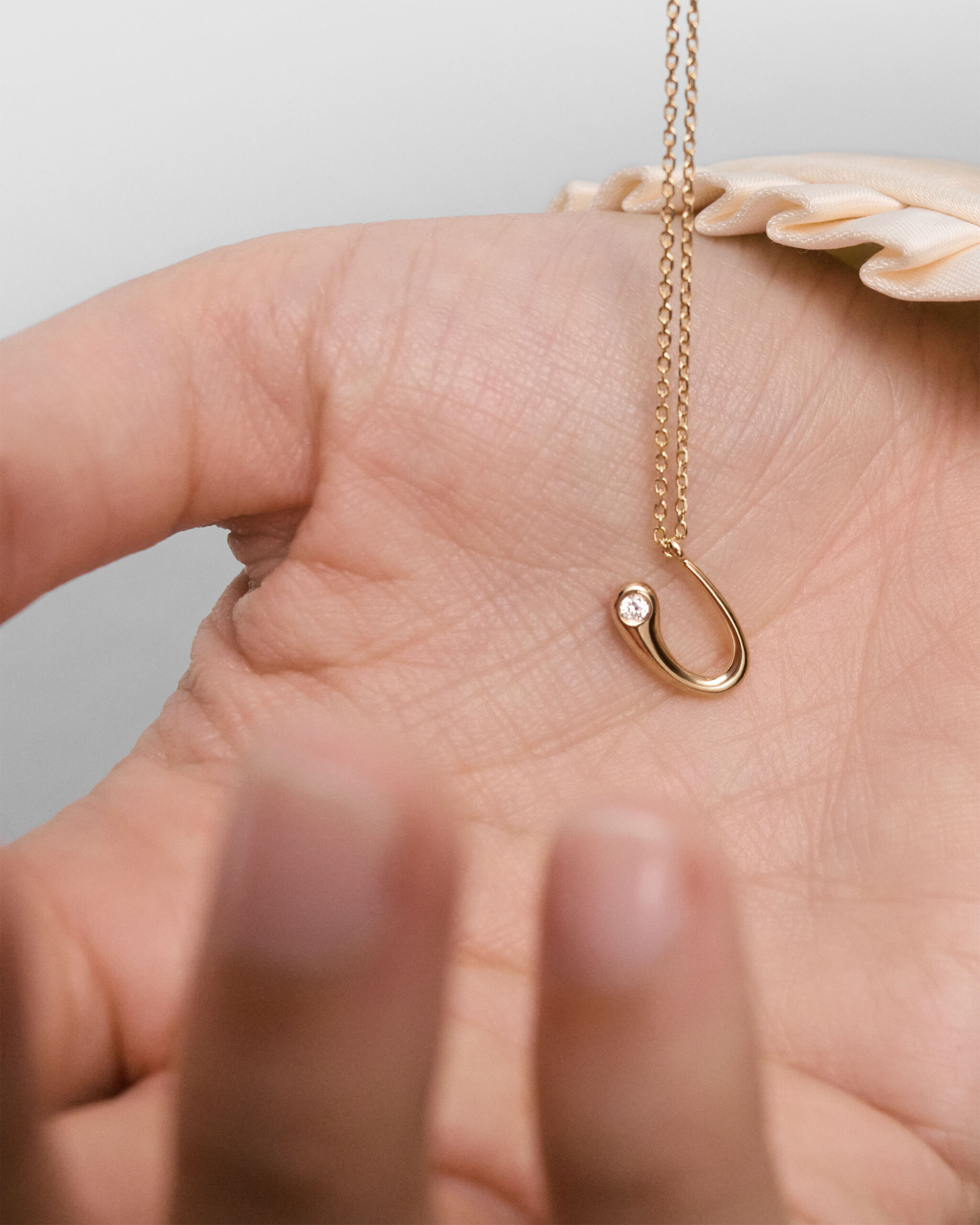 Initial pendant necklace