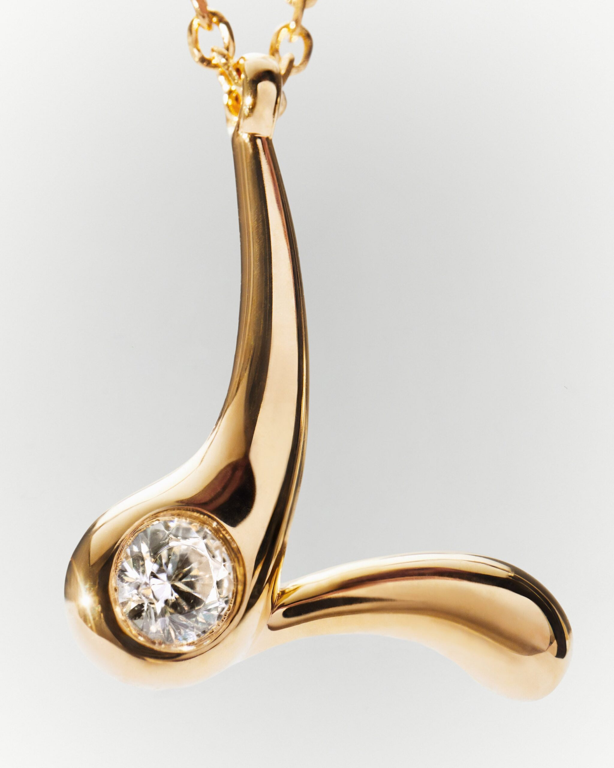 Initial pendant necklace