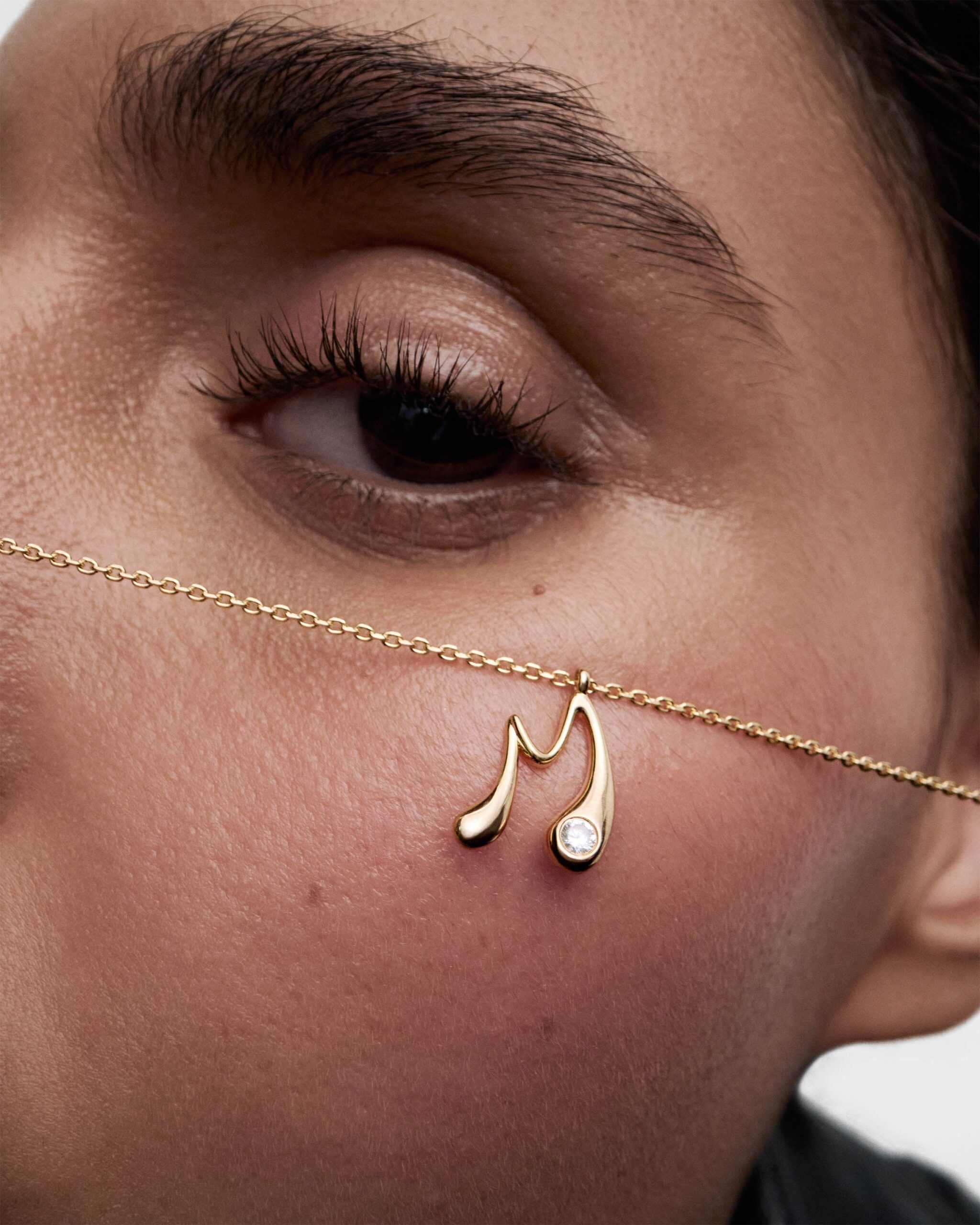 Initial pendant necklace