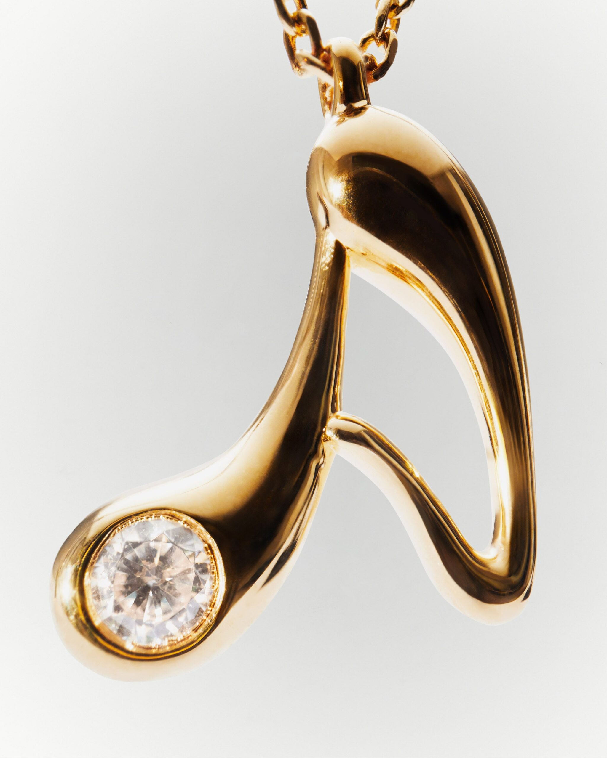 Initial pendant necklace