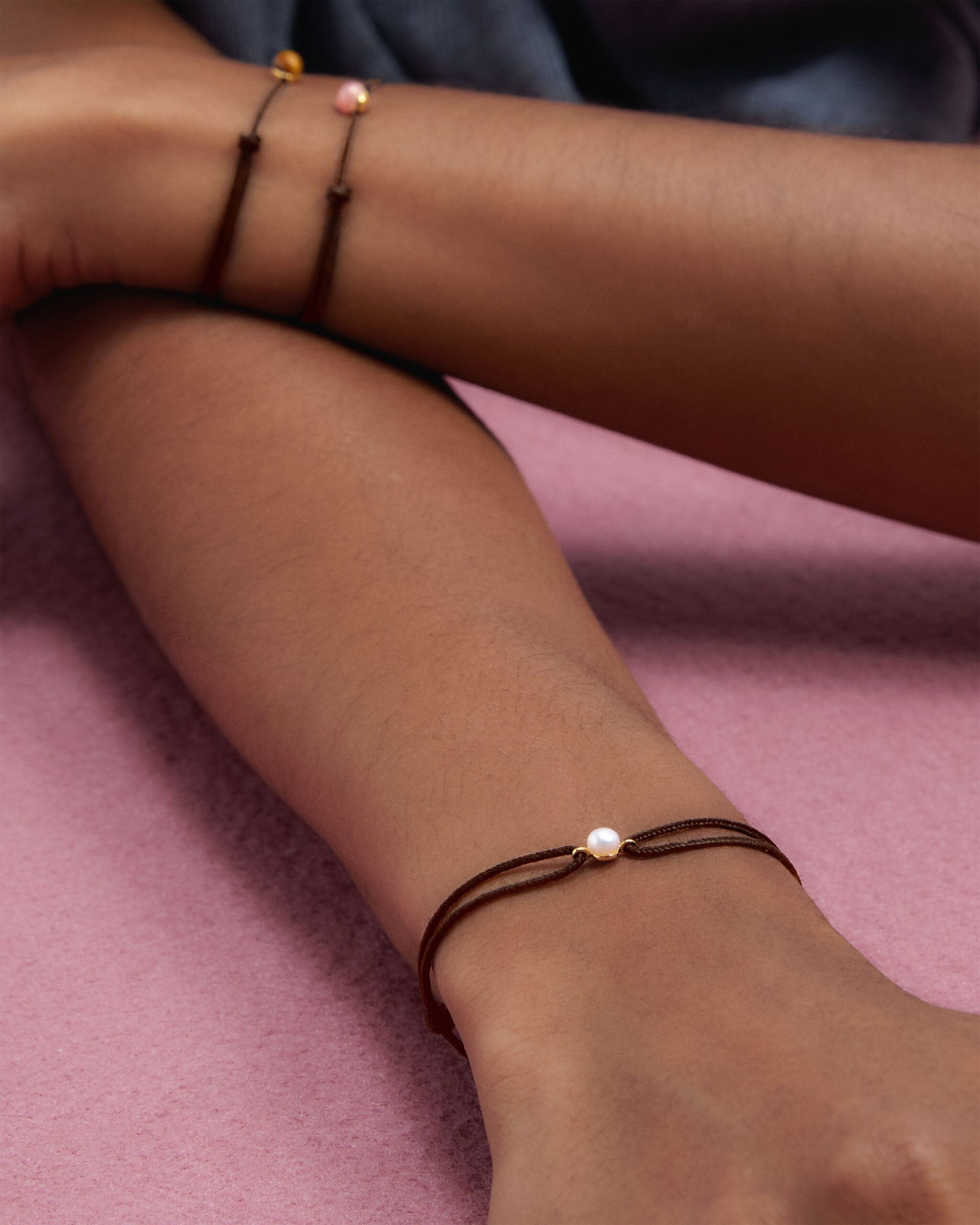 Pearl Orion Cord Bracelet