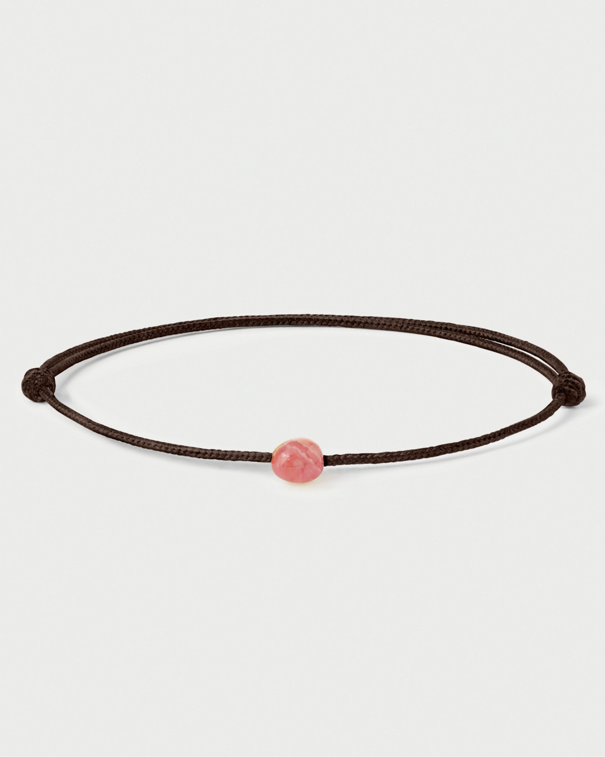 Rhodochrosite Orion Cord Bracelet