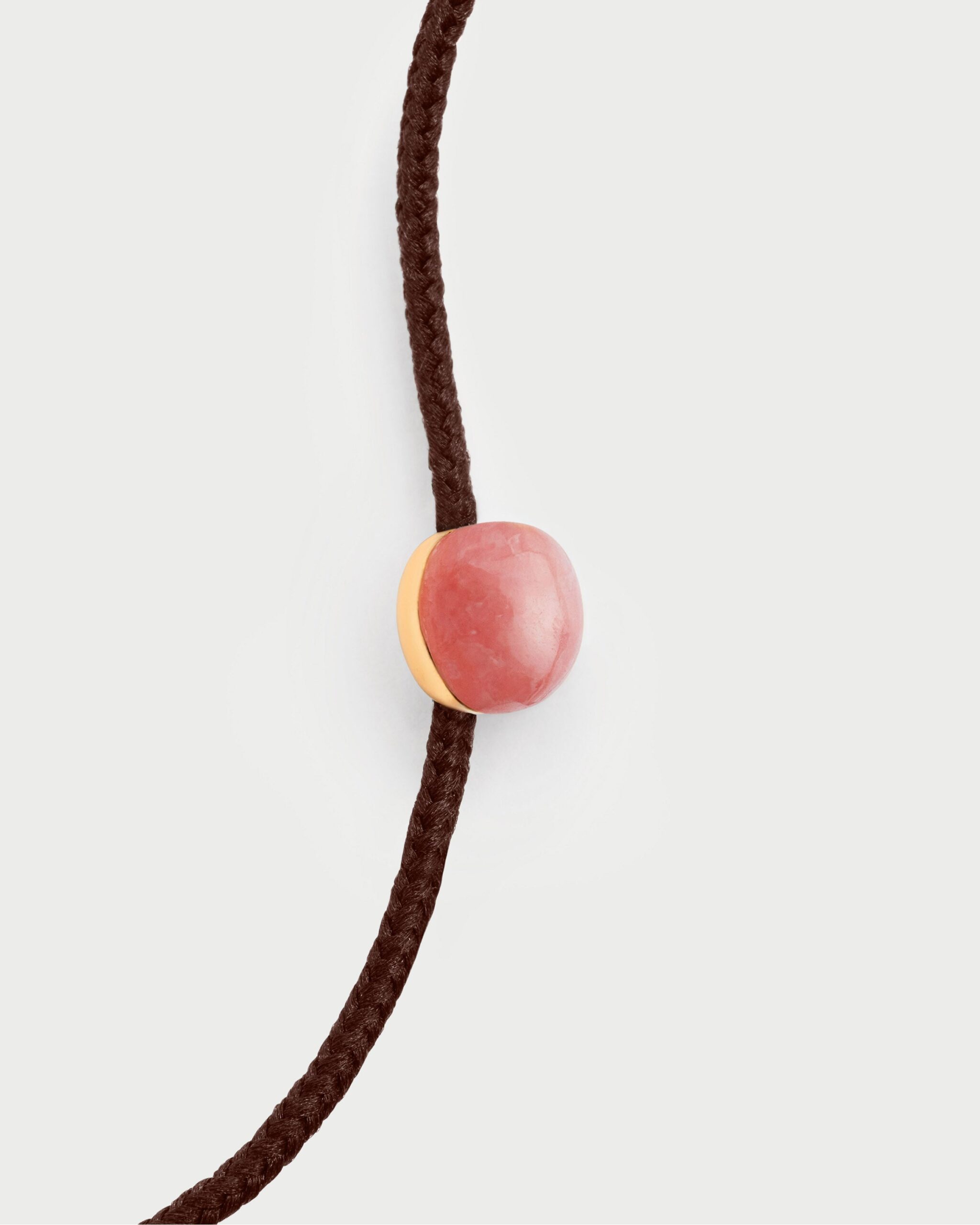 Rhodochrosite Orion Cord Bracelet