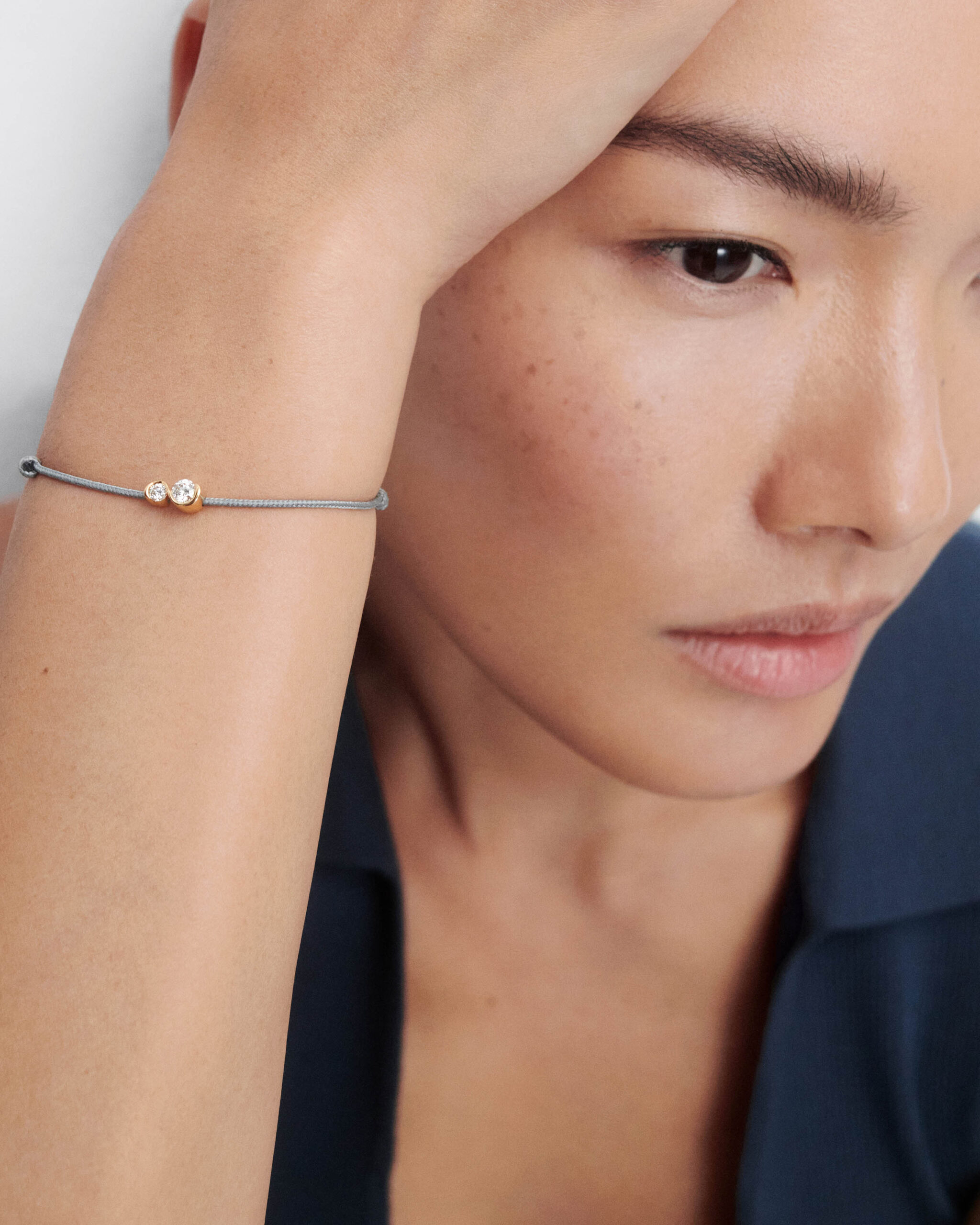 Dafne Diamond cord bracelet