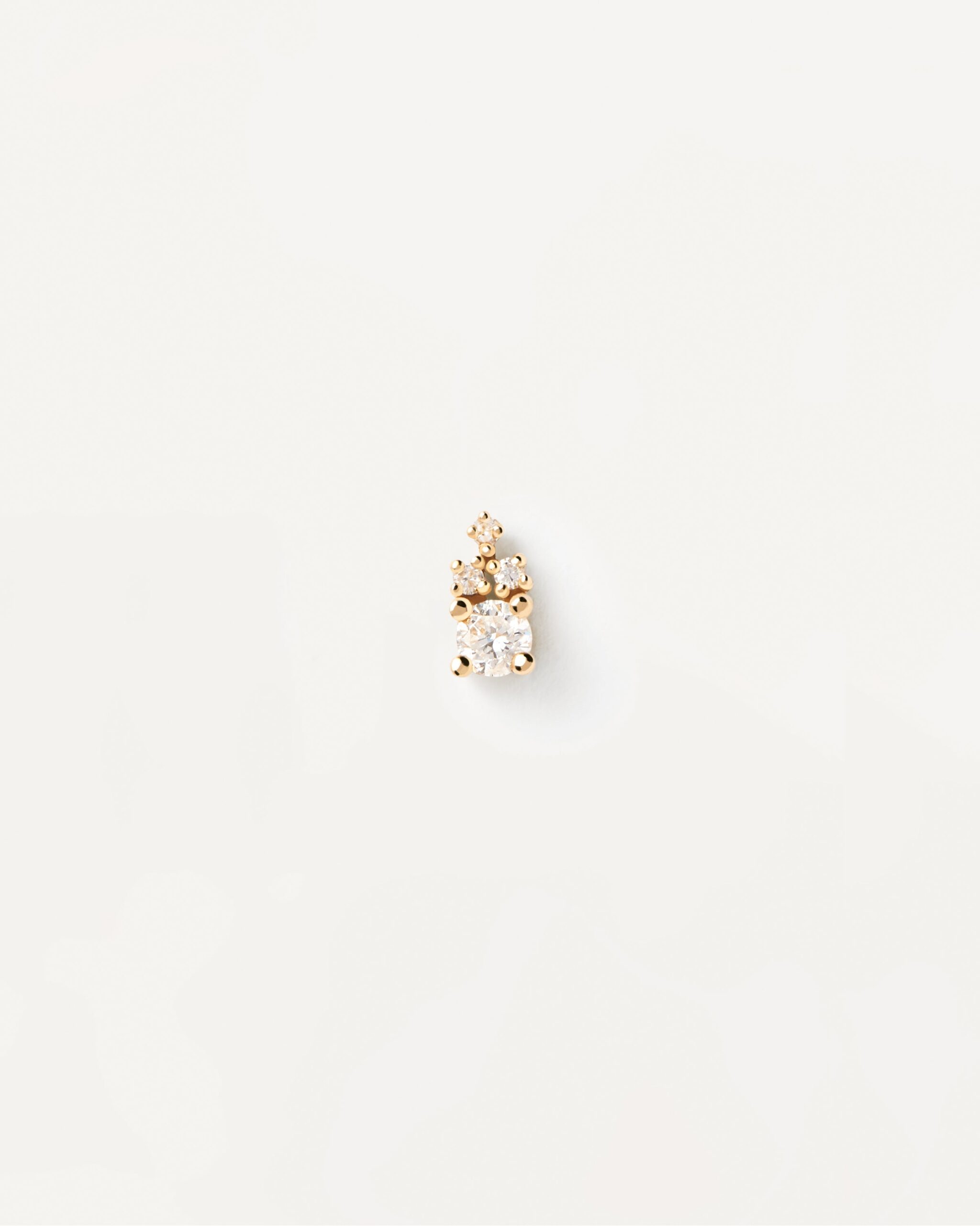 Diamonds and gold Chelsea Single Earring