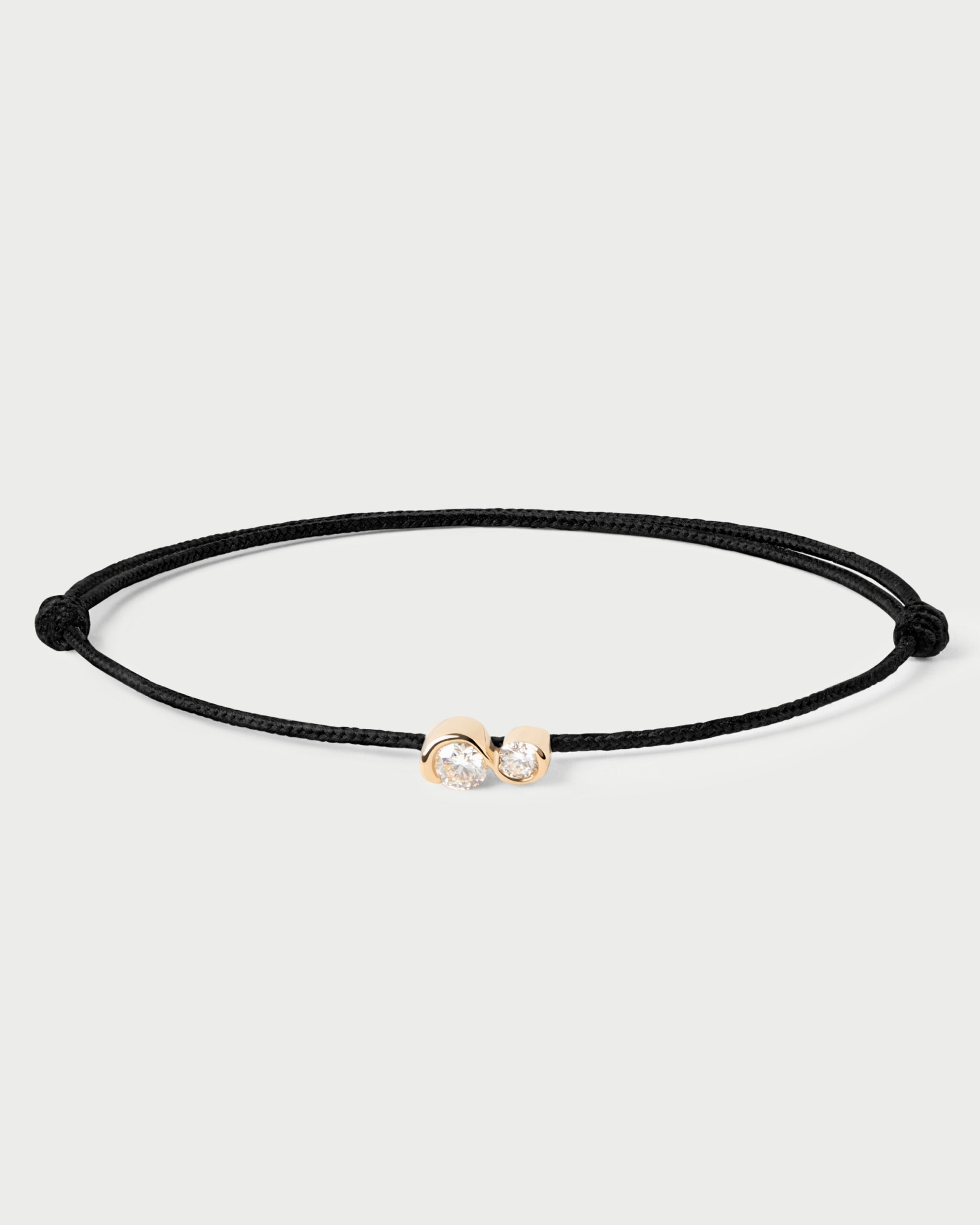 Dafne Diamond cord bracelet
