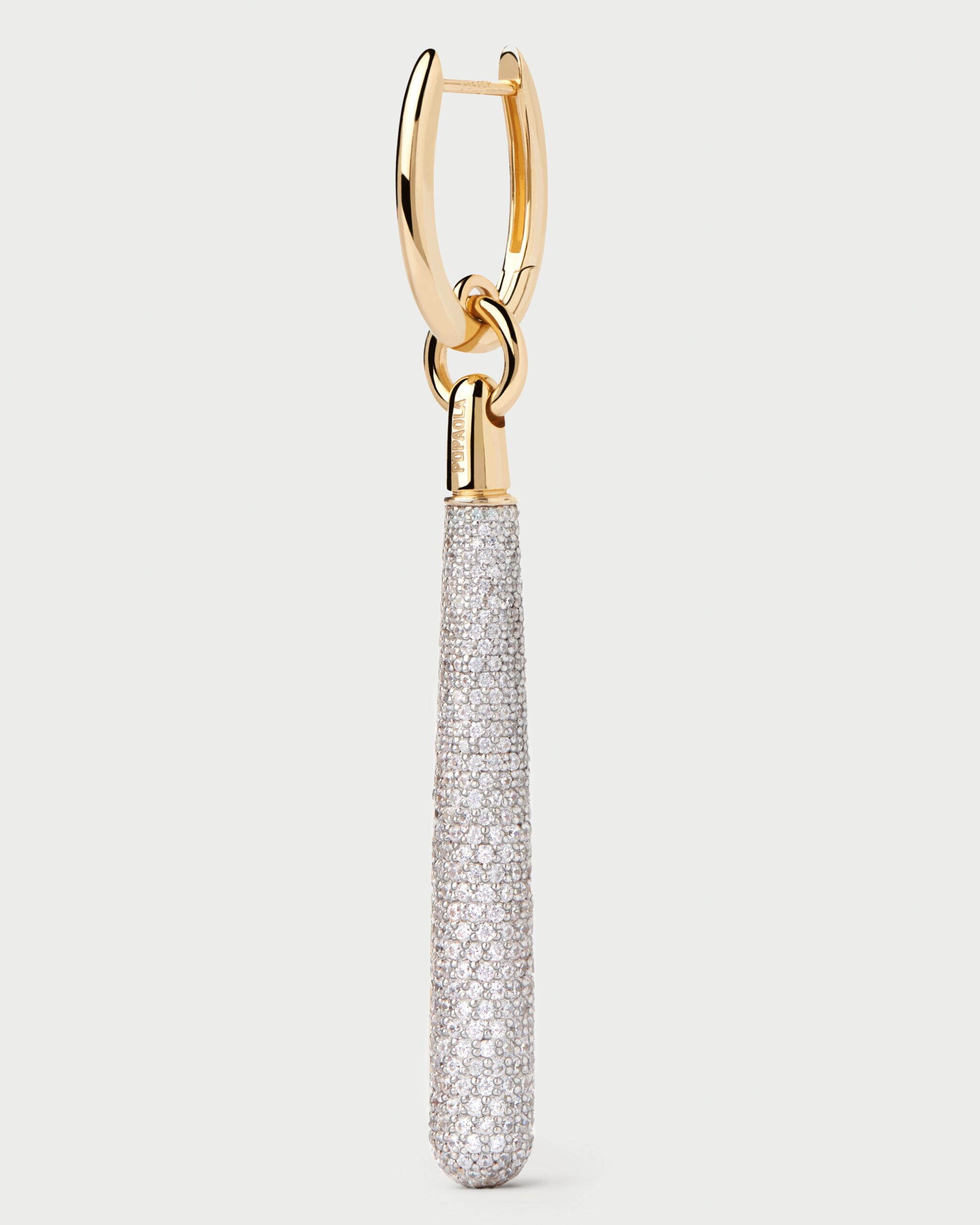 Pavé Supreme Jupiter Single Hoop