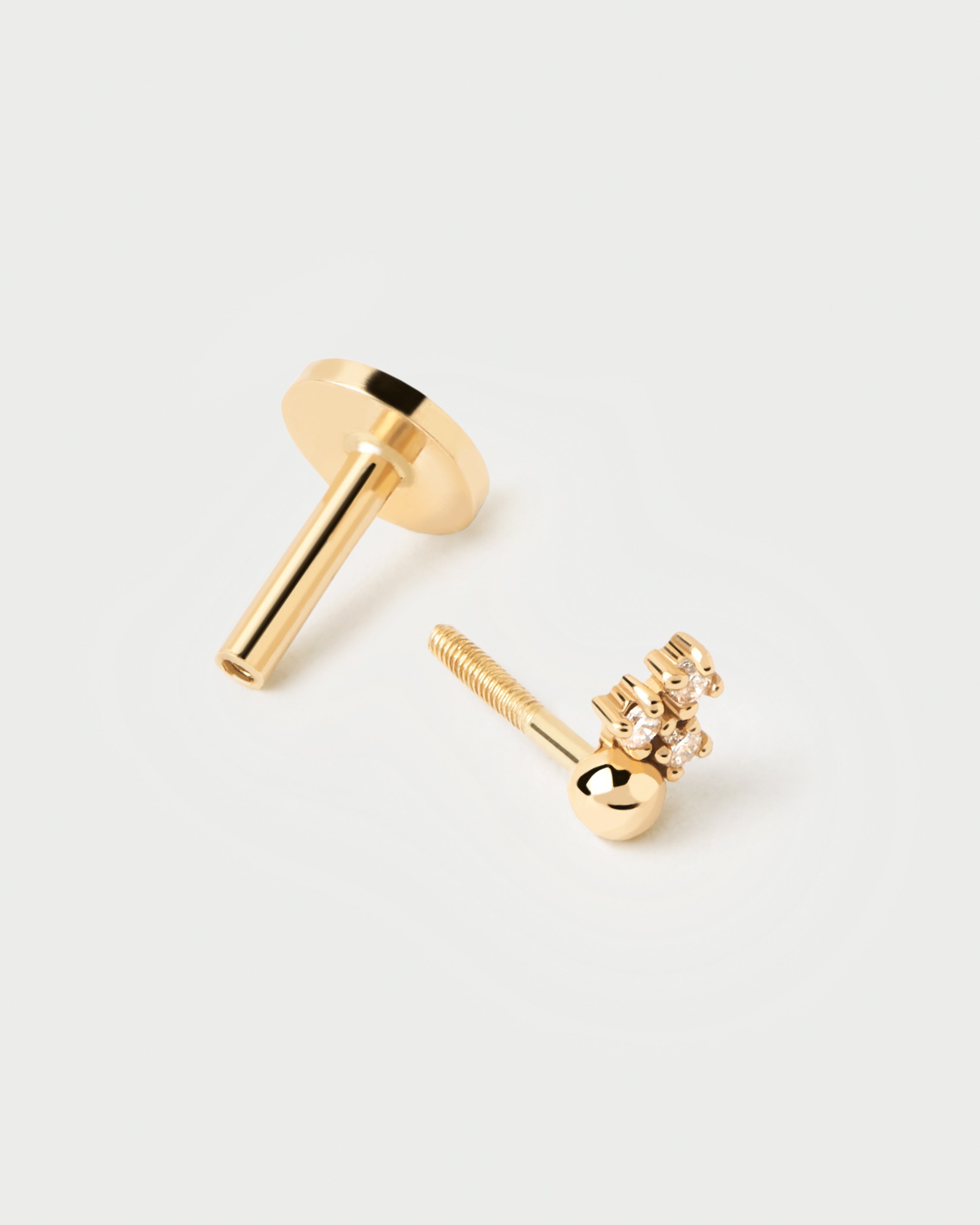 Diamonds and gold Blake Single Earring