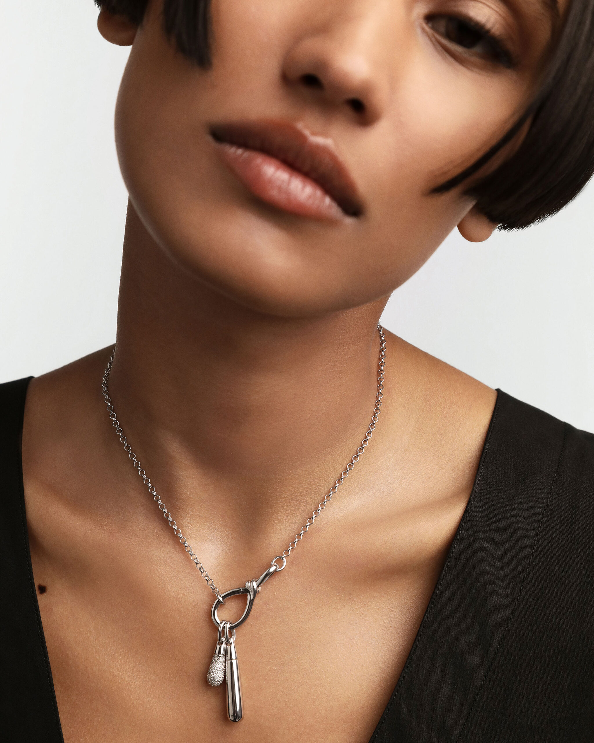 Stacker Clasp Chain Necklace