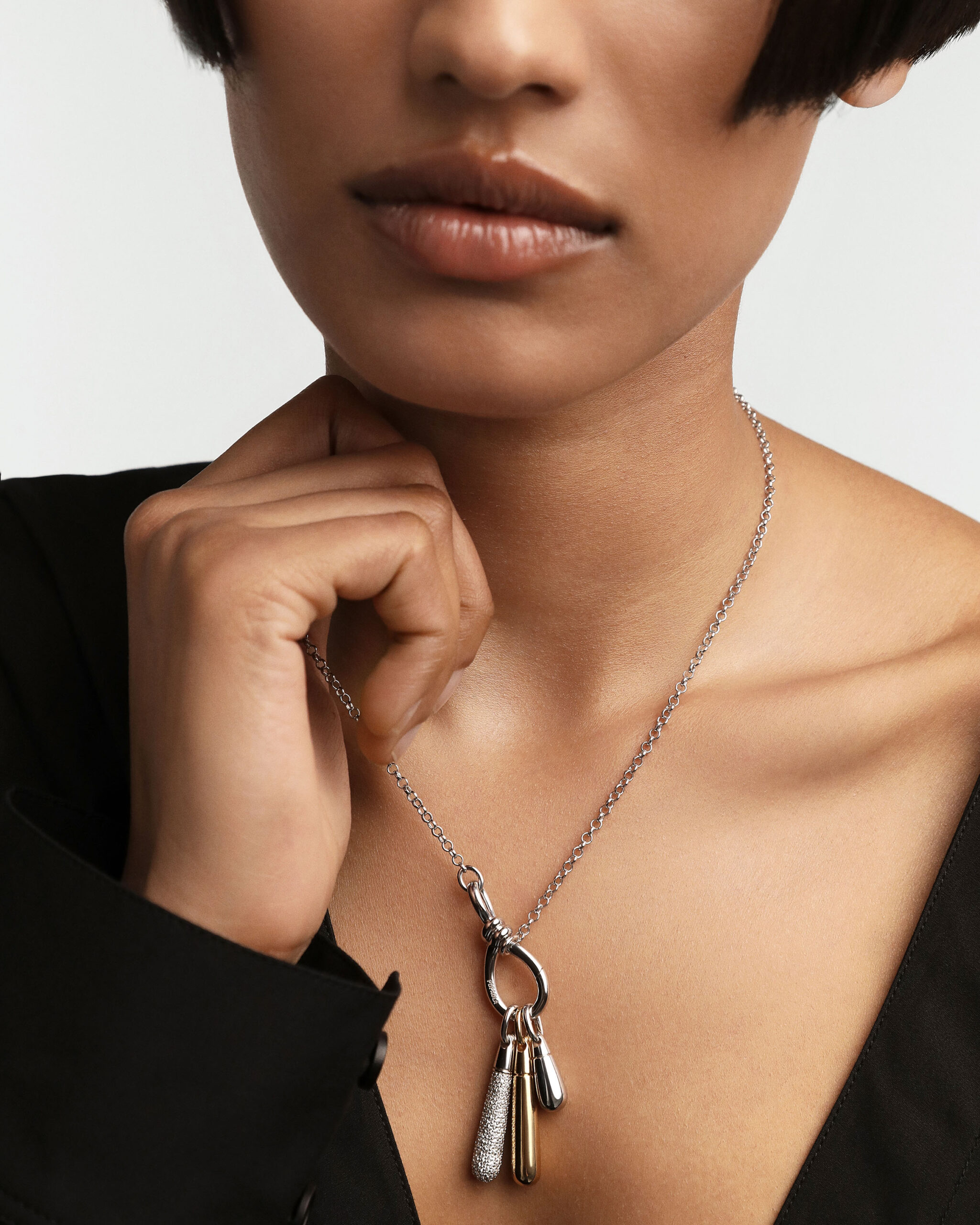 Stacker Clasp Chain Necklace