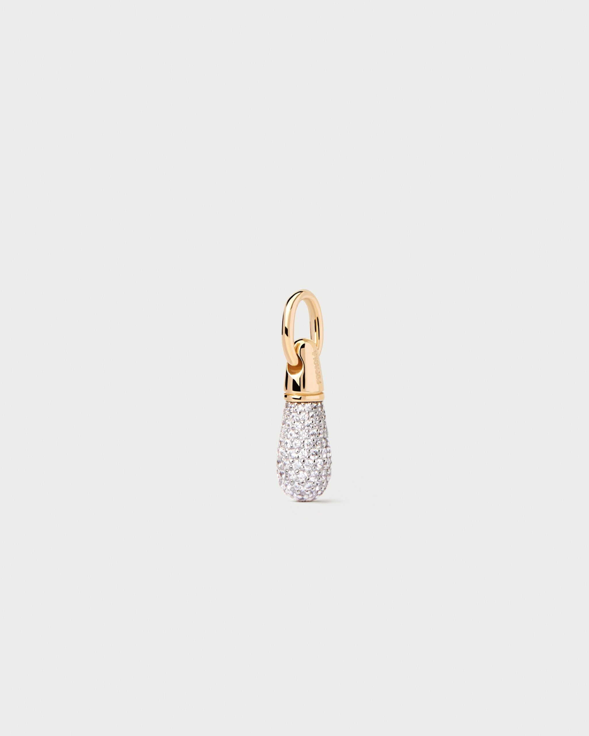 Pavé Drop Pendant