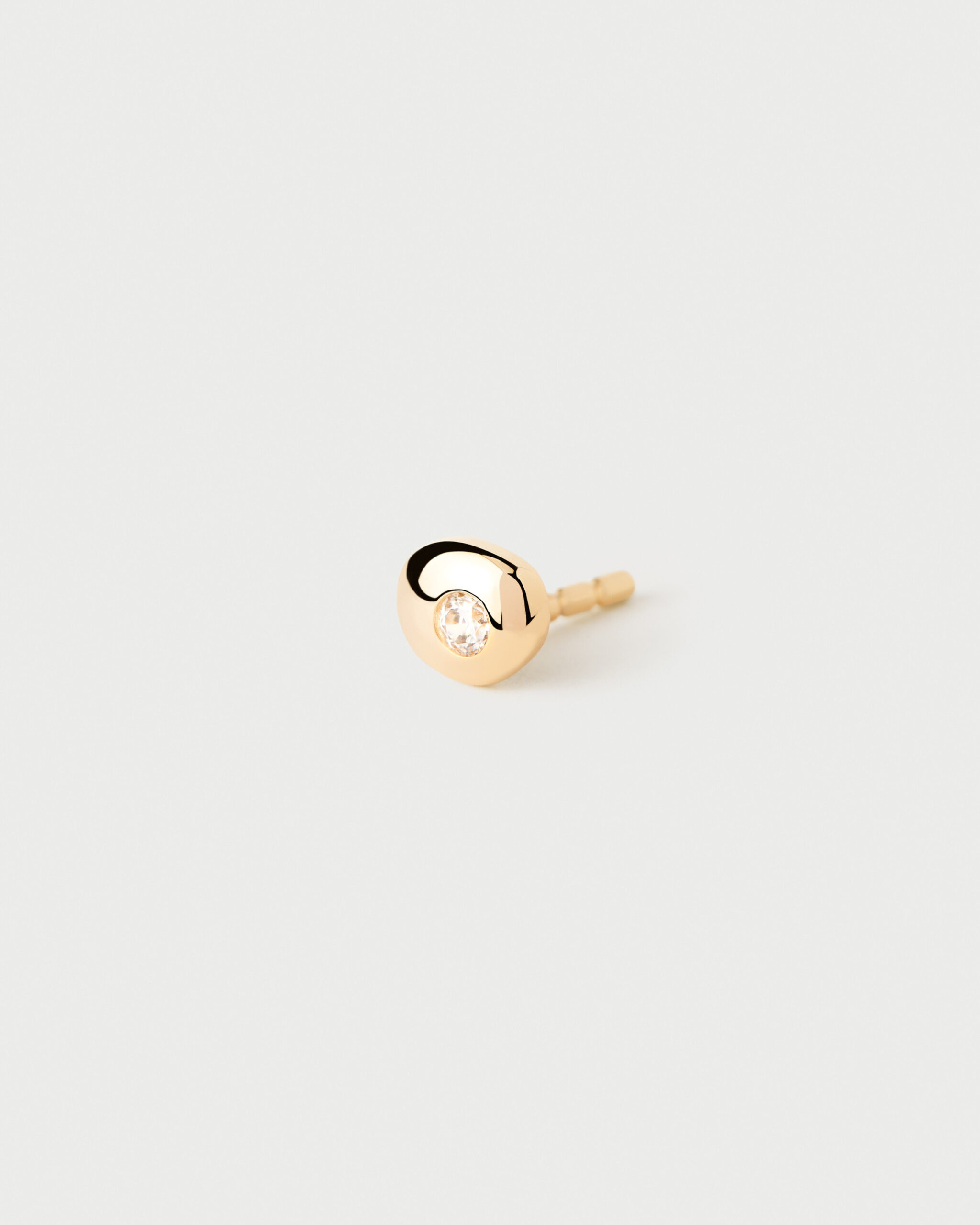 Sand single stud earring