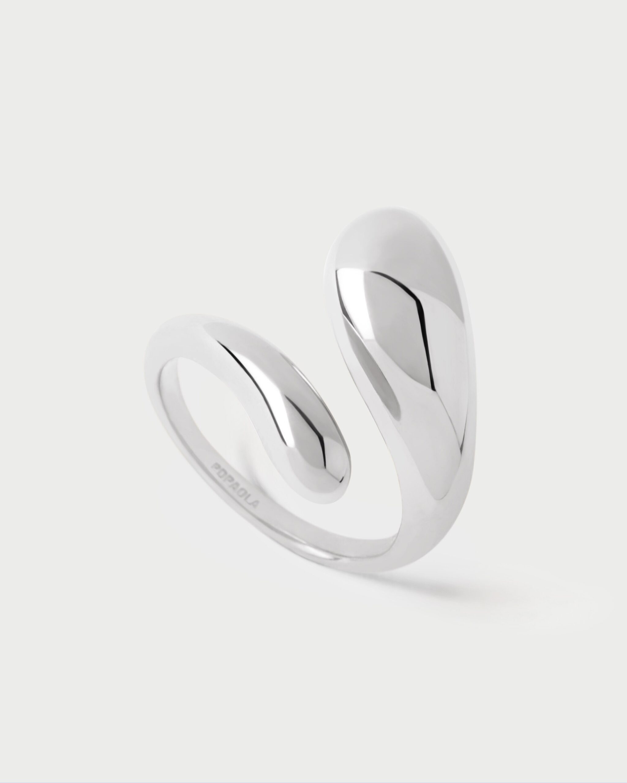 Orbit silver ring