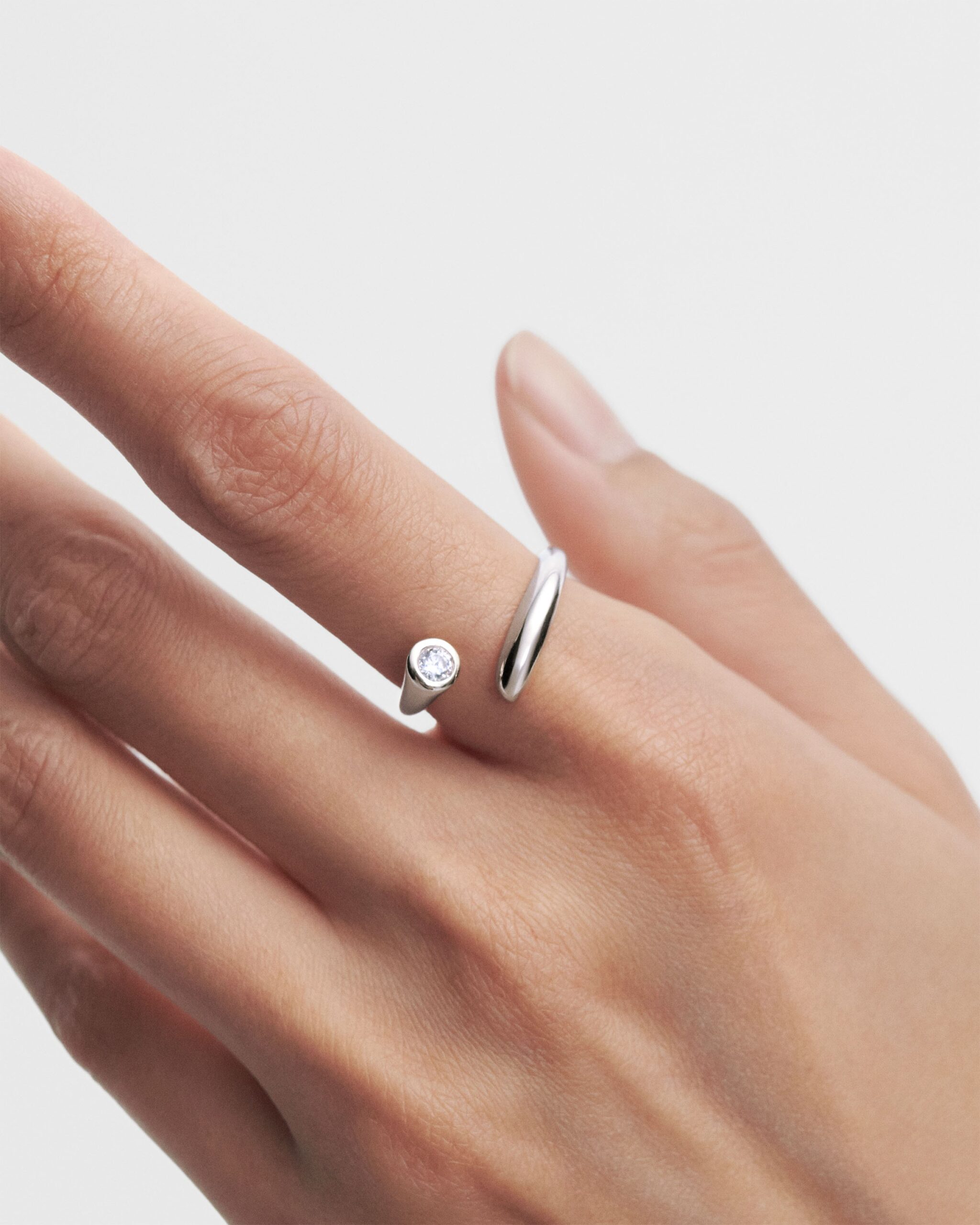 Caramelle silver ring