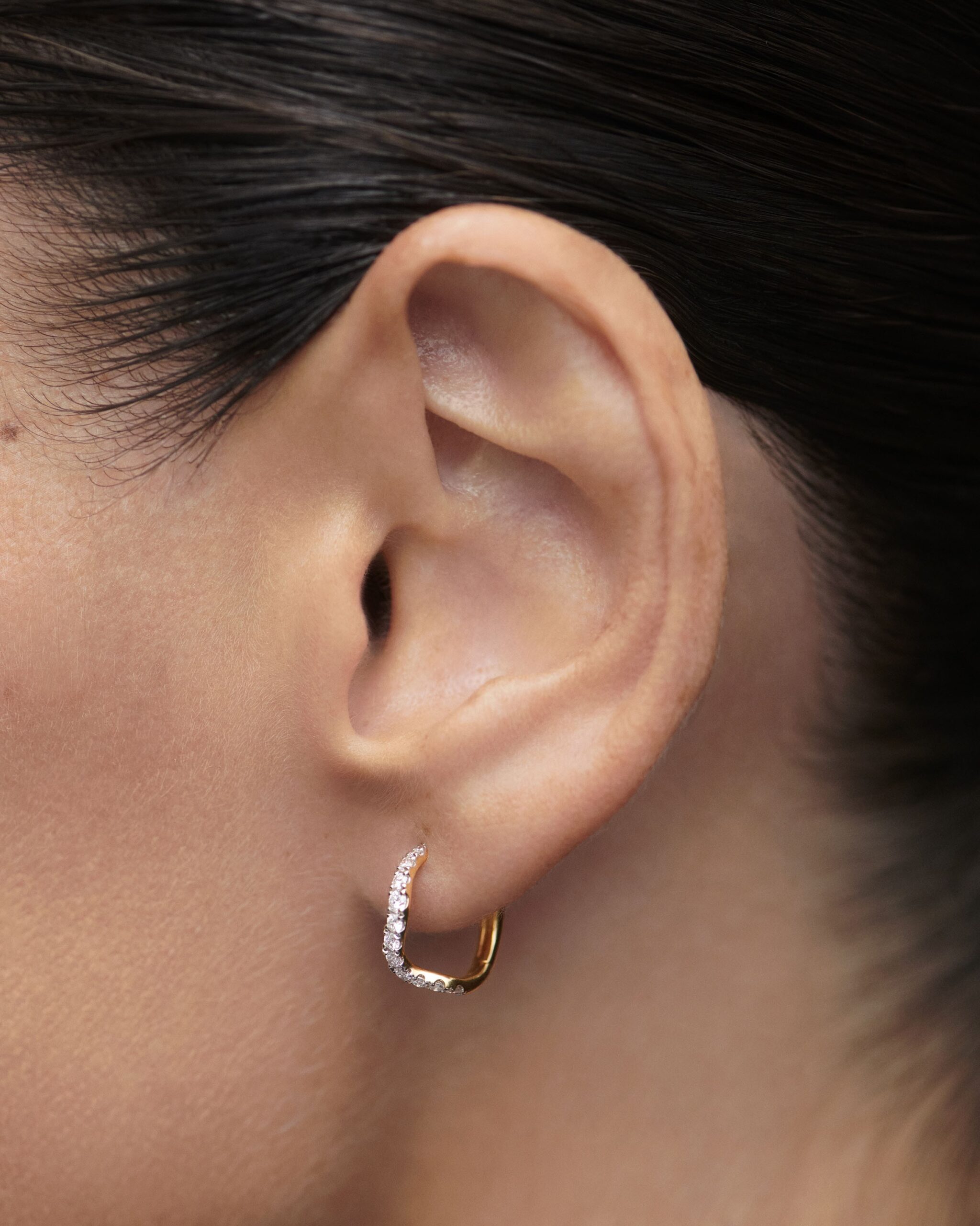 Diamonds and gold Flow hoops