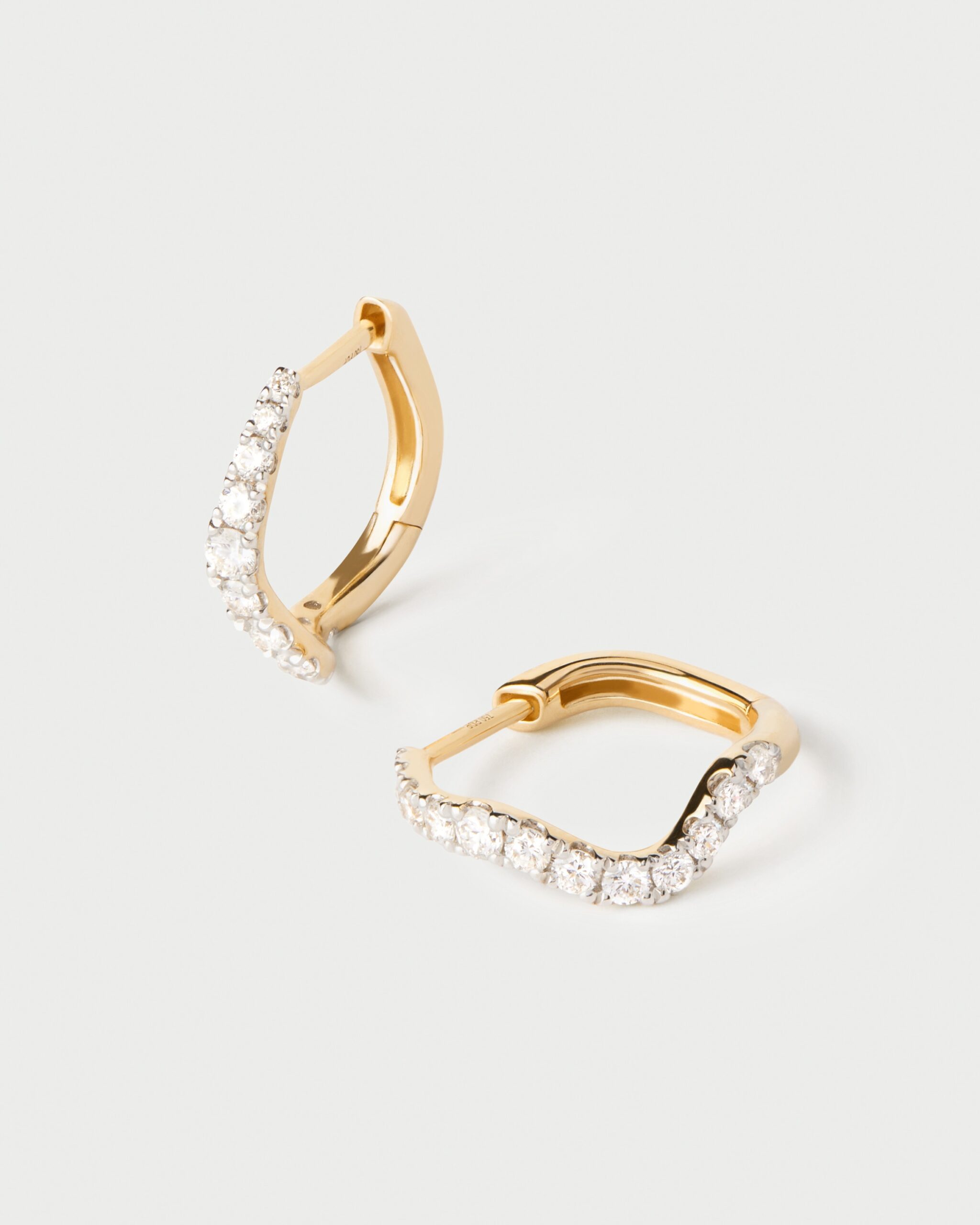 Diamonds and gold Flow hoops