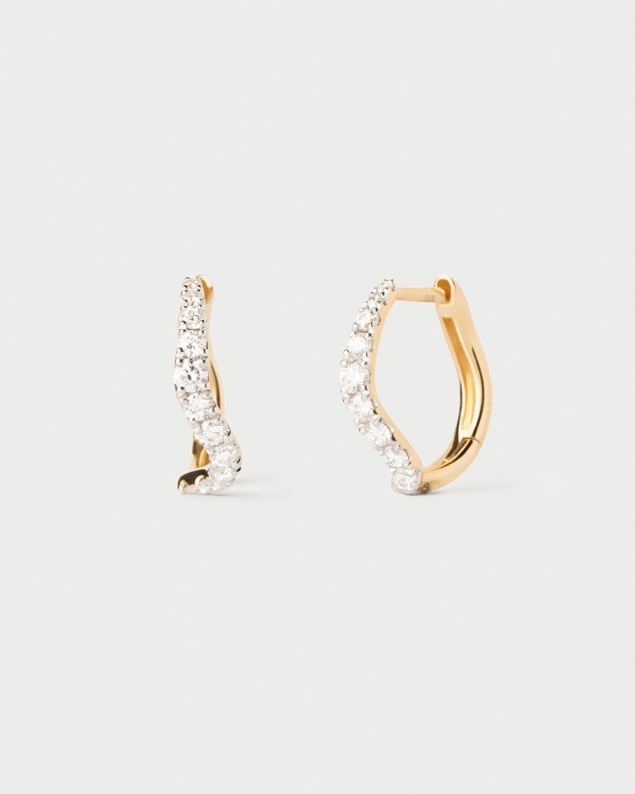 Diamonds and gold Flow hoops