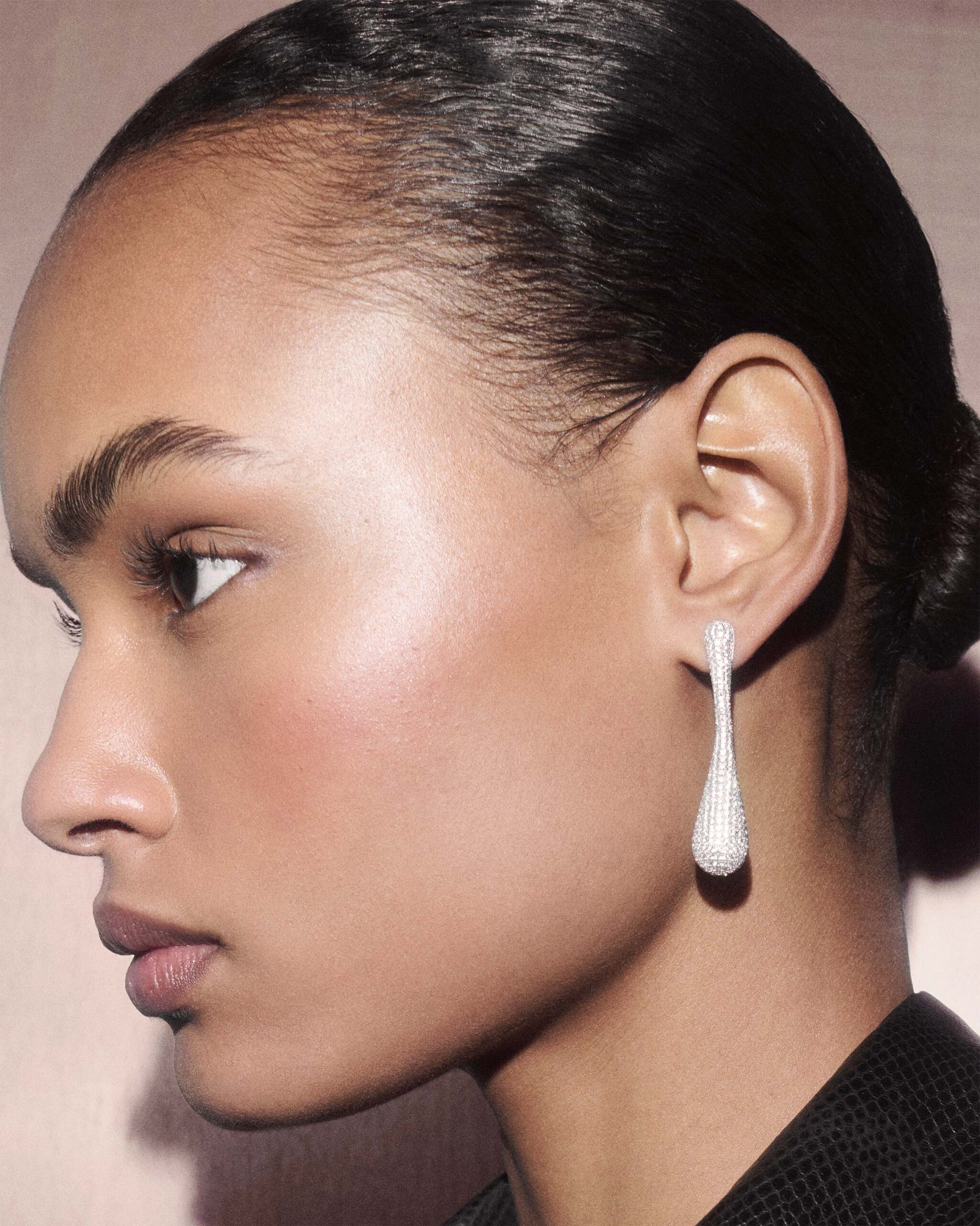 Pave Glacier earrings