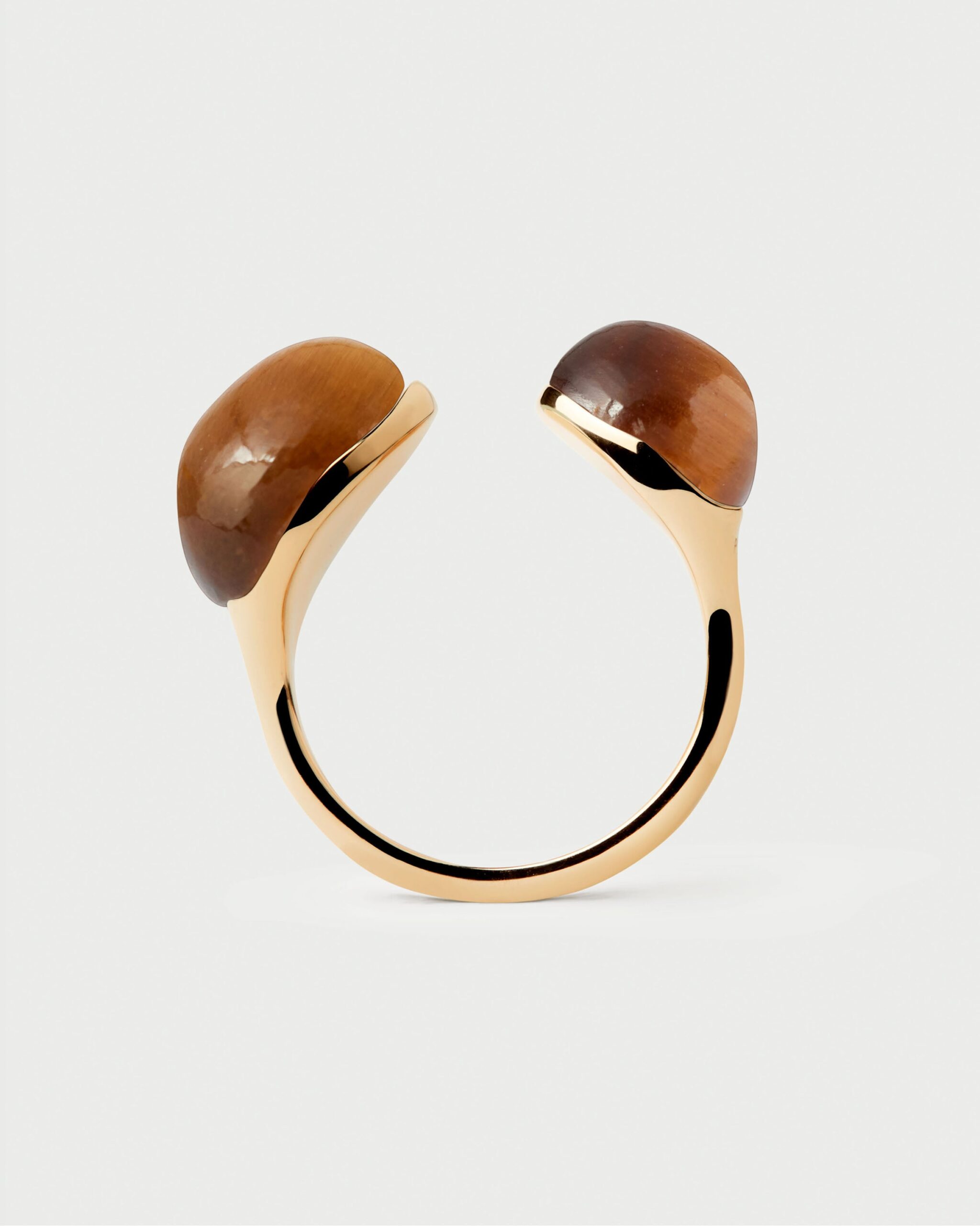 Tiger Eye Gravity Ring