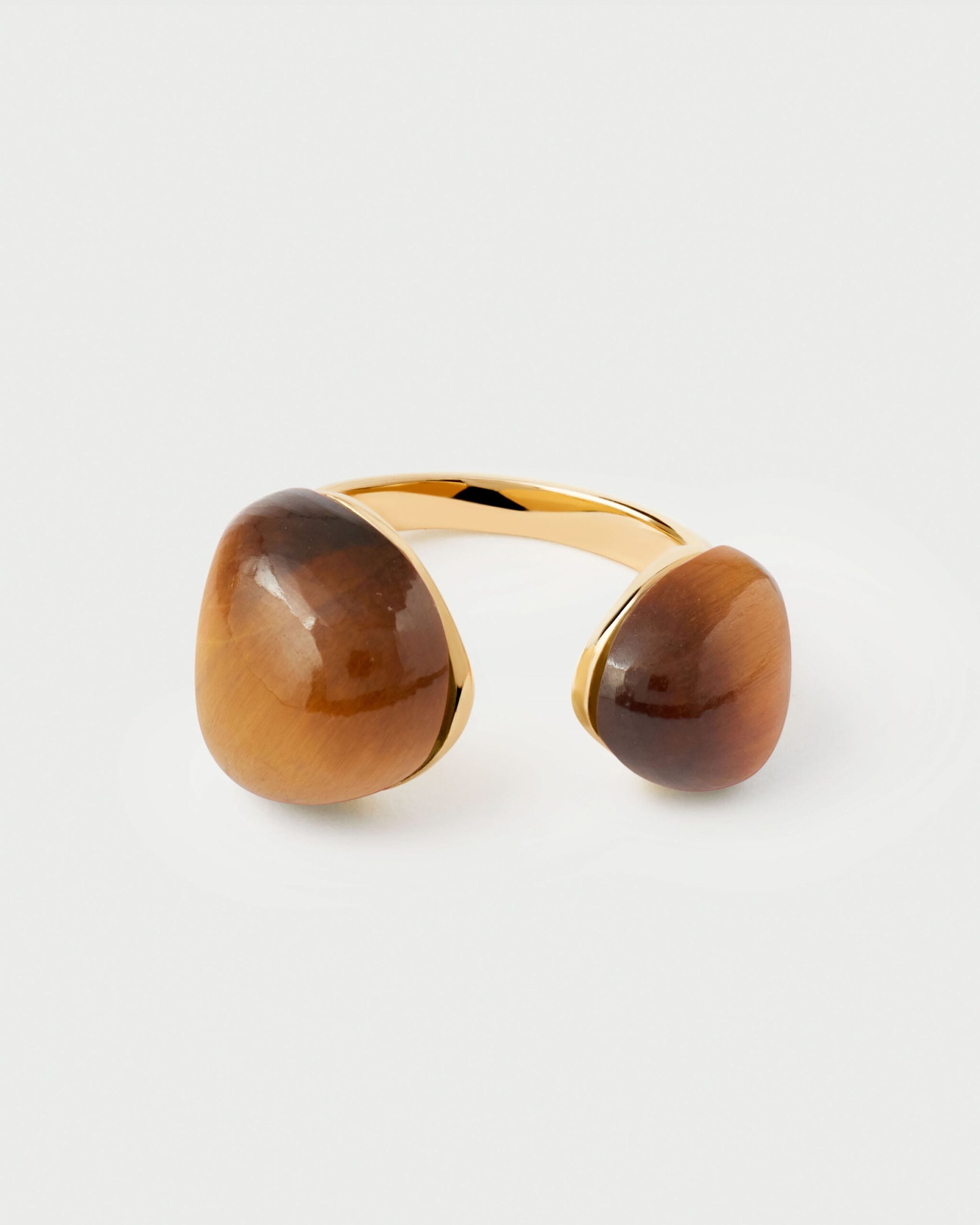 Tiger Eye Gravity Ring