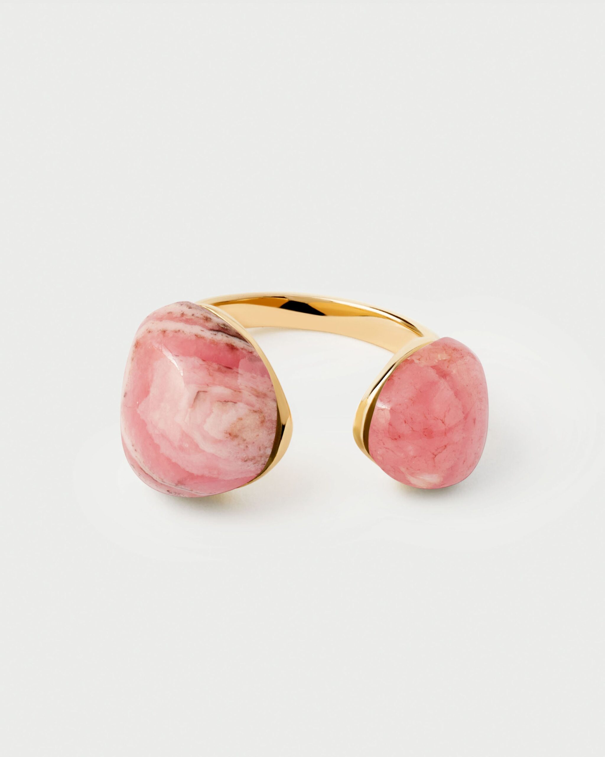 Rhodochrosite Gravity Ring