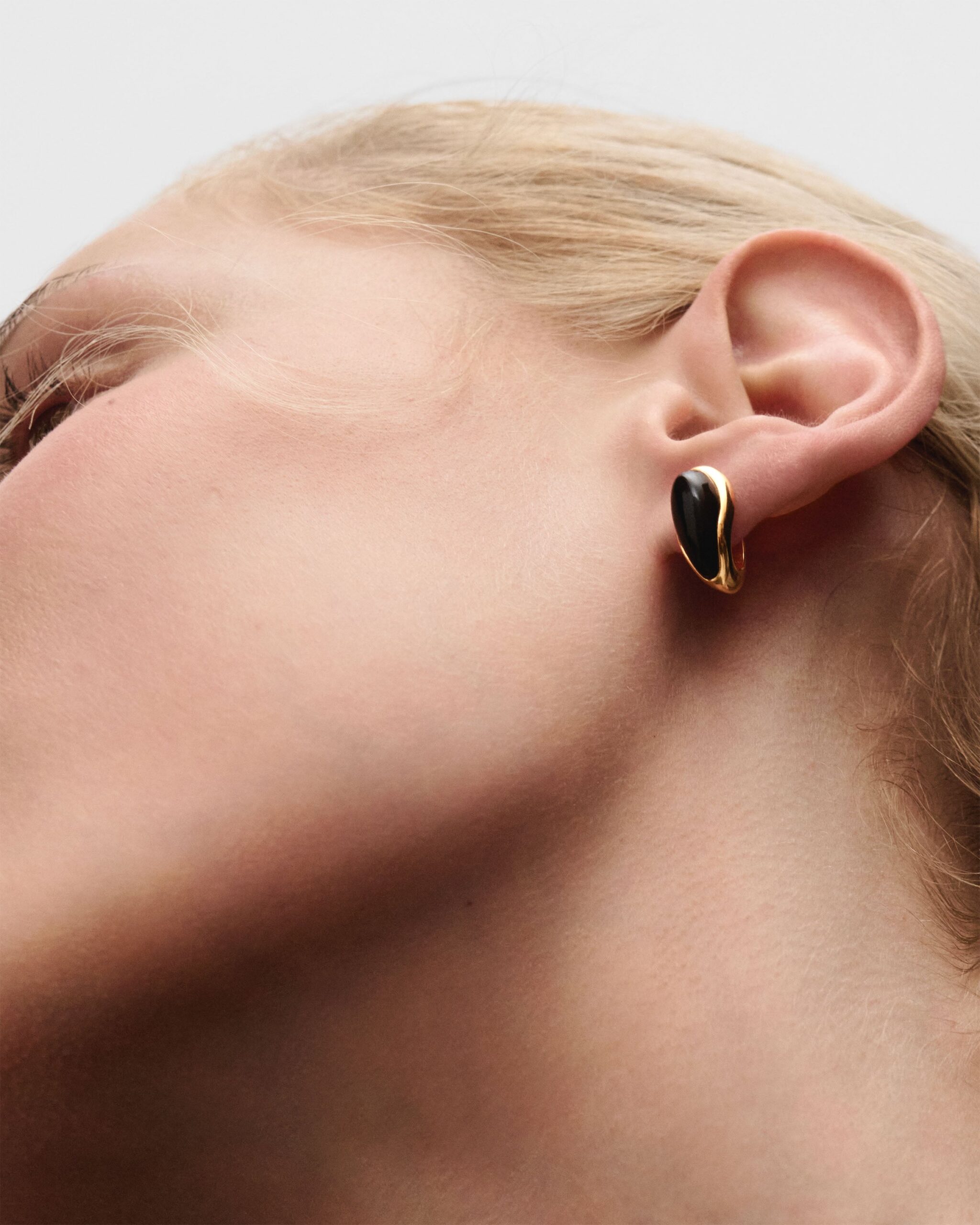 Quartz Luna Earrings