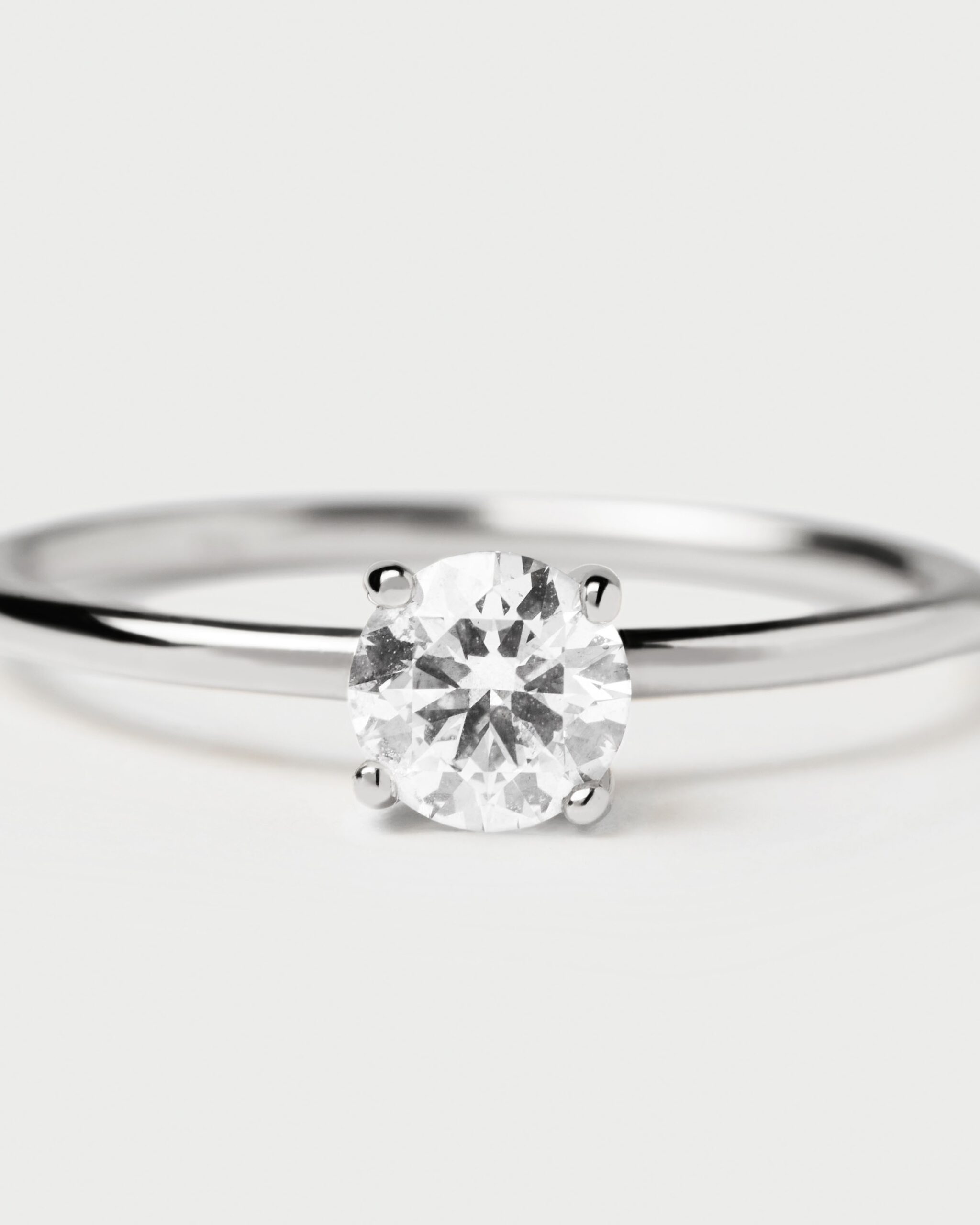 Diamonds Solitaire Ring