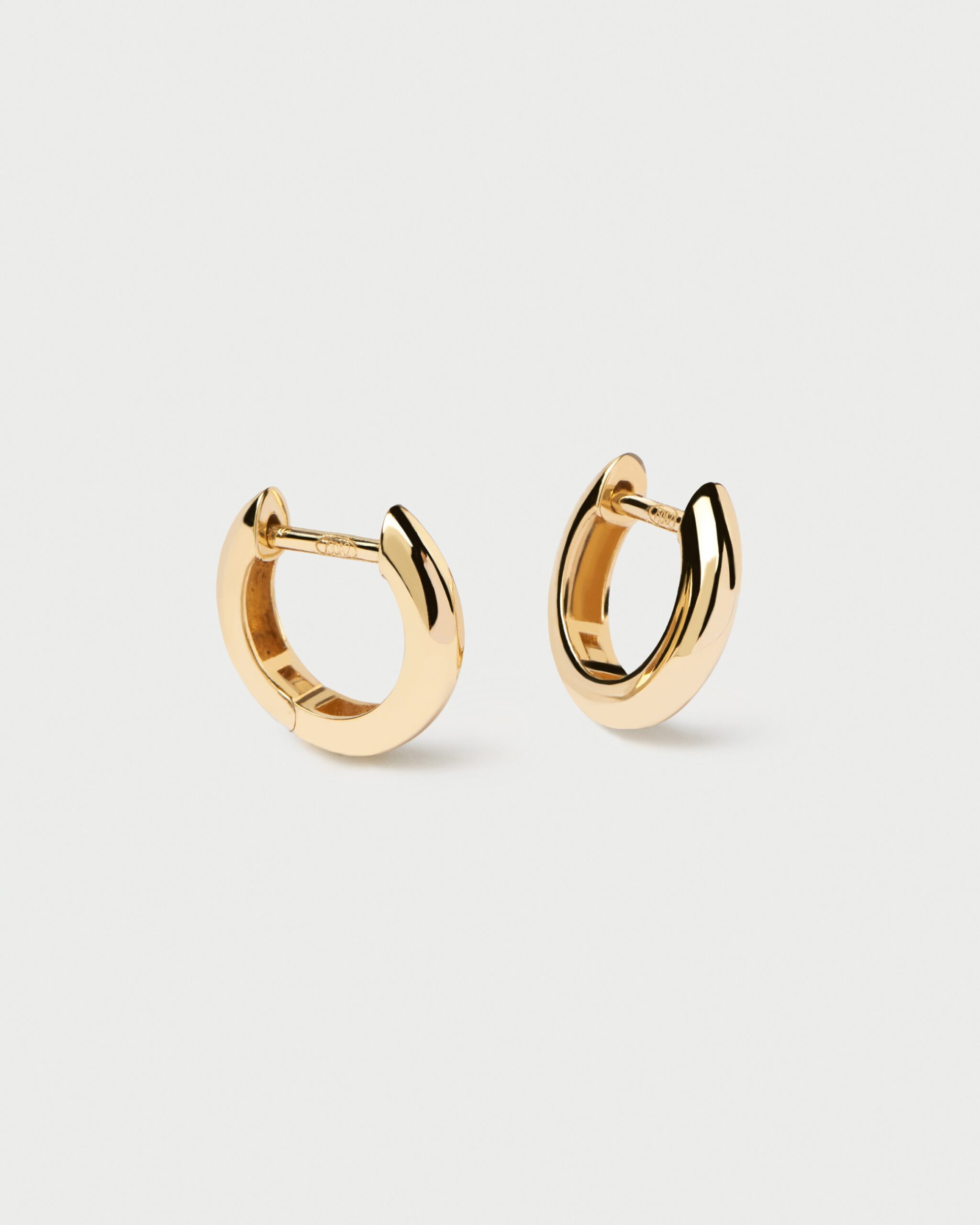 Gold Bold Mini Hoops