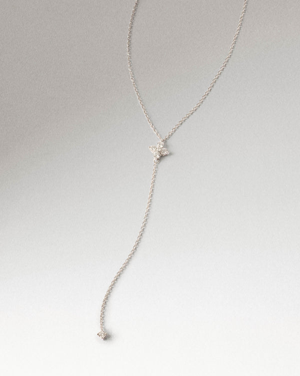 Collier Maggie en diamants et or blanc